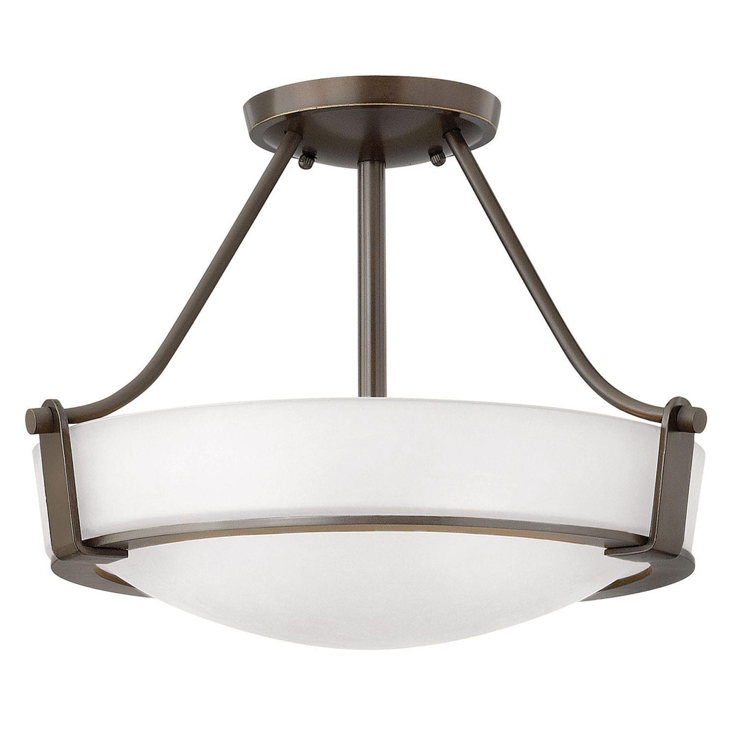 Plafonnier SOMBRA Bronze Ø41cm Lampe Salon