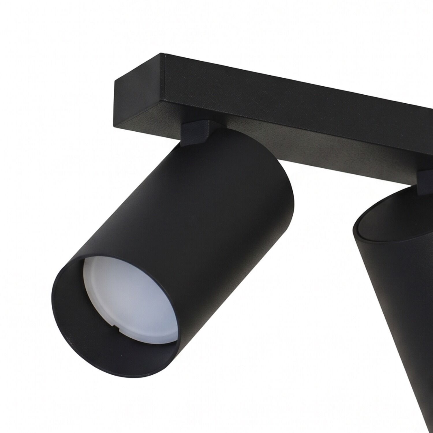 le66976-deckenstrahler-arbeitszimmer-flur-wohnzimmer-innen-kunststoff-metall-modern-4-flammig-gu10-ip20-schwarz-05 Spotlight, Track lighting, Schwarz, Zwei Köpfe, Metallleuchte