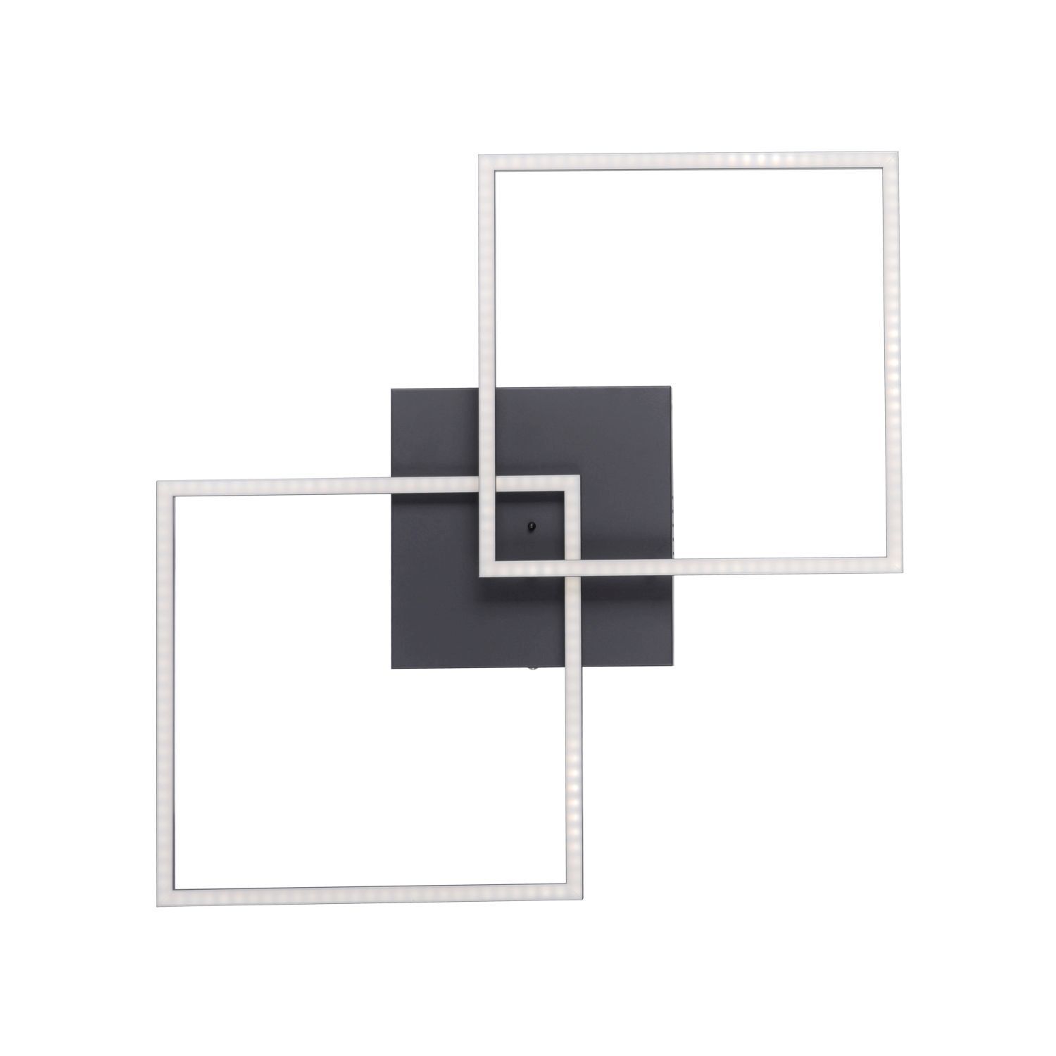 Schwarze LED Deckenleuchte L:53 cm 2700-5000 K dimmbar Schwarze LED Deckenleuchte L:53 cm 2700-5000 K dimmbar