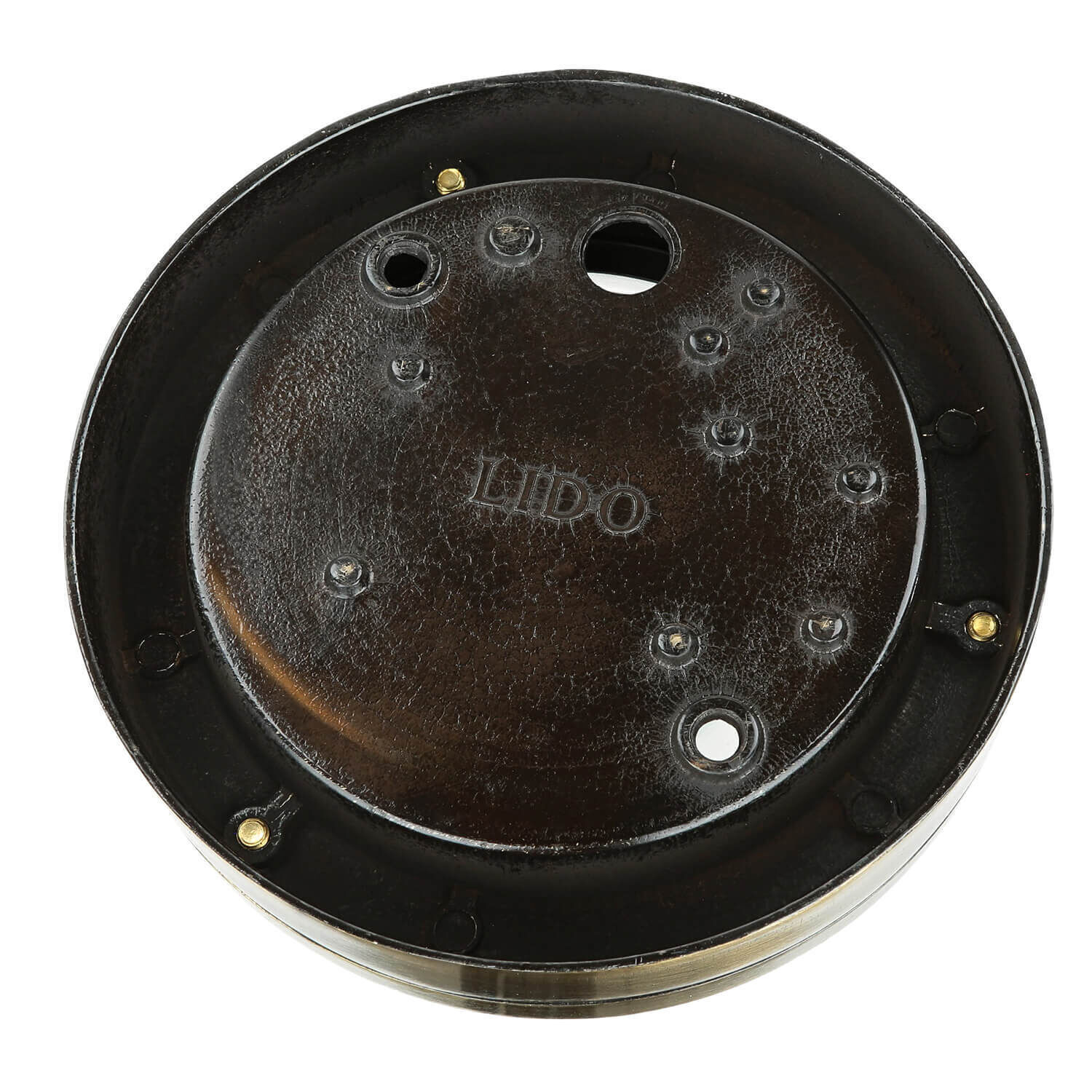 Außenlampe Rund Messing Wand Haus Terrasse Elektronik, Sprecher, Maschine, Sprach, Rad