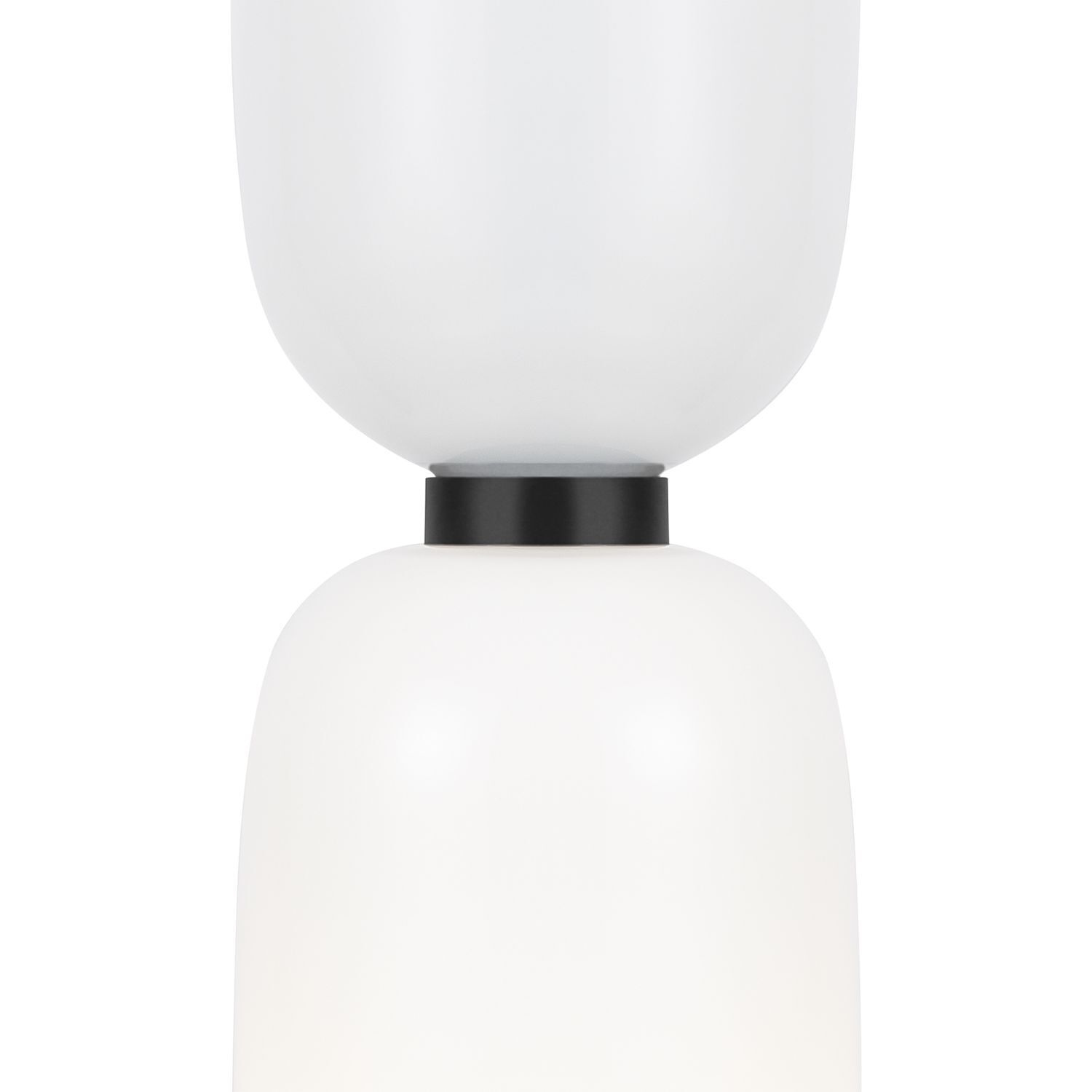 Pendelleuchte Metall Glas rund D: 8 cm H: max. 232 cm Lampe