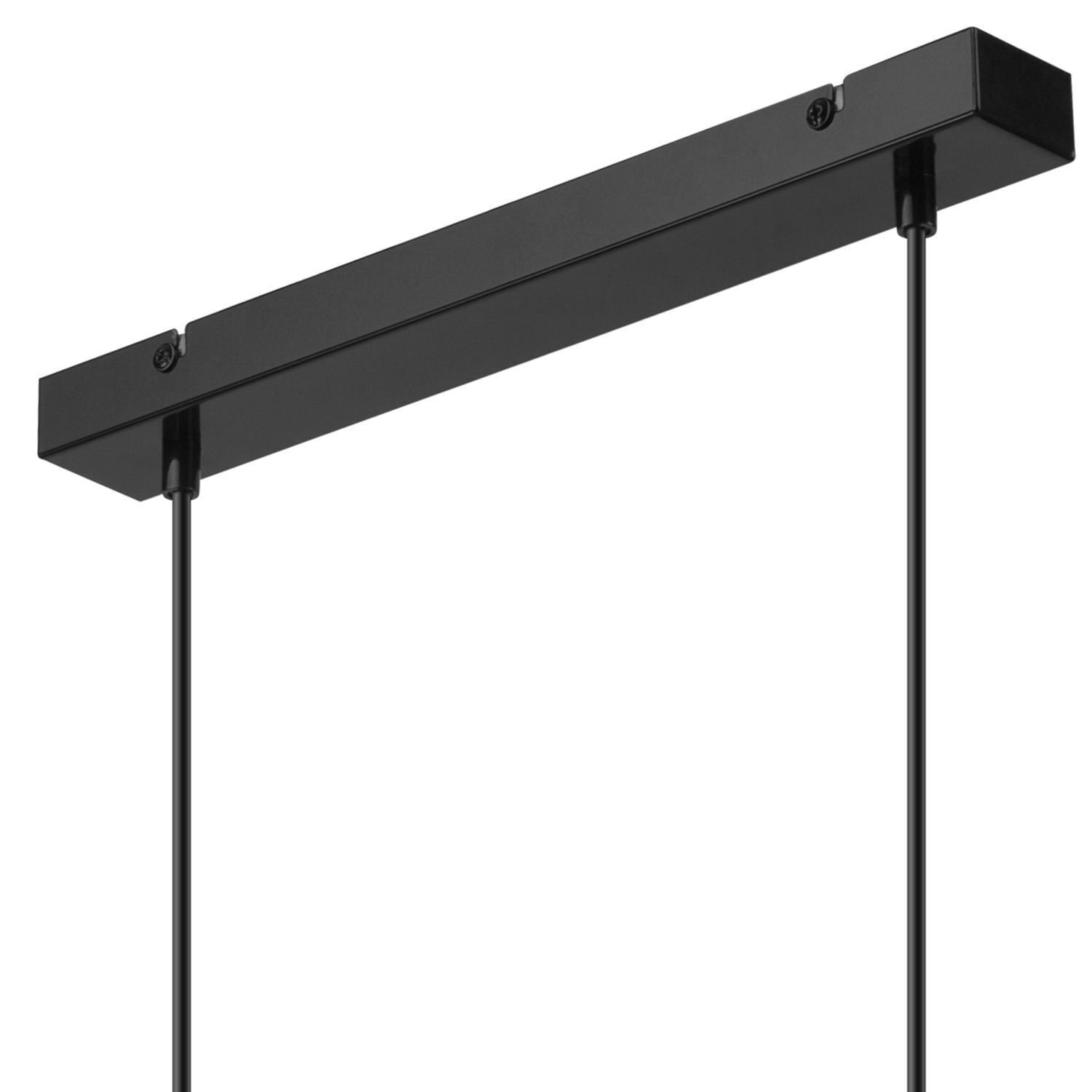 Hängeleuchte 2-flammig höhenverstellbar Metall Schwarz E27 Elektronik, Bildschirm, Projektionsbildschirm