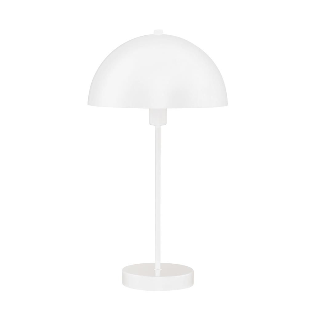 Lampe champignon blanche E14 46,2 cm Ø 25 cm métal Bauhaus