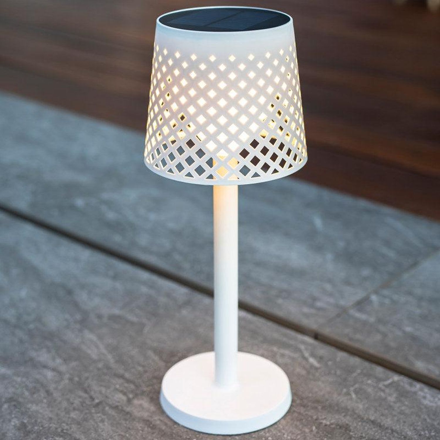 Lampe solaire à LED 5 en 1 Piquet de terre Mur Table Sol IP65