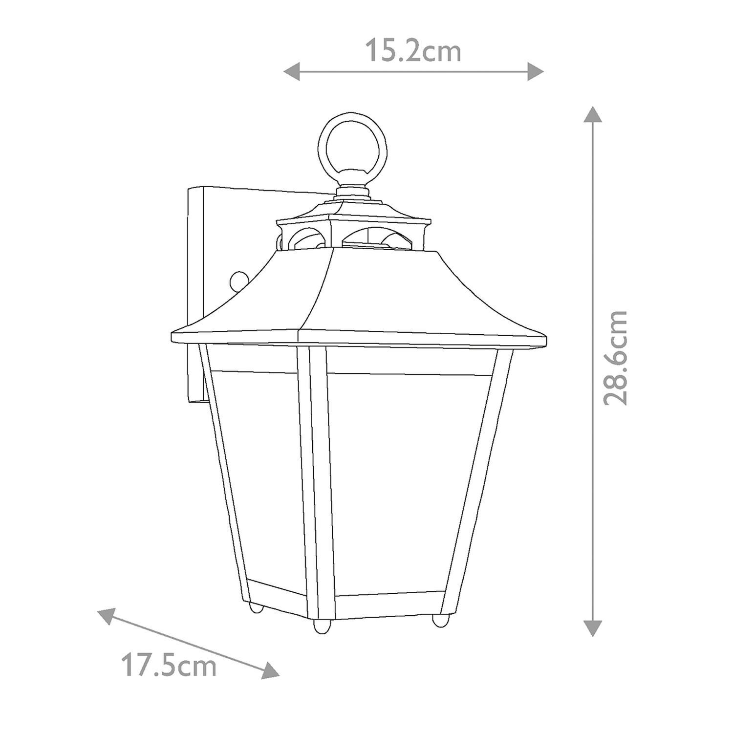 laternen, außenbeleuchtung, wandmontage, garten-deko, metall-laterne