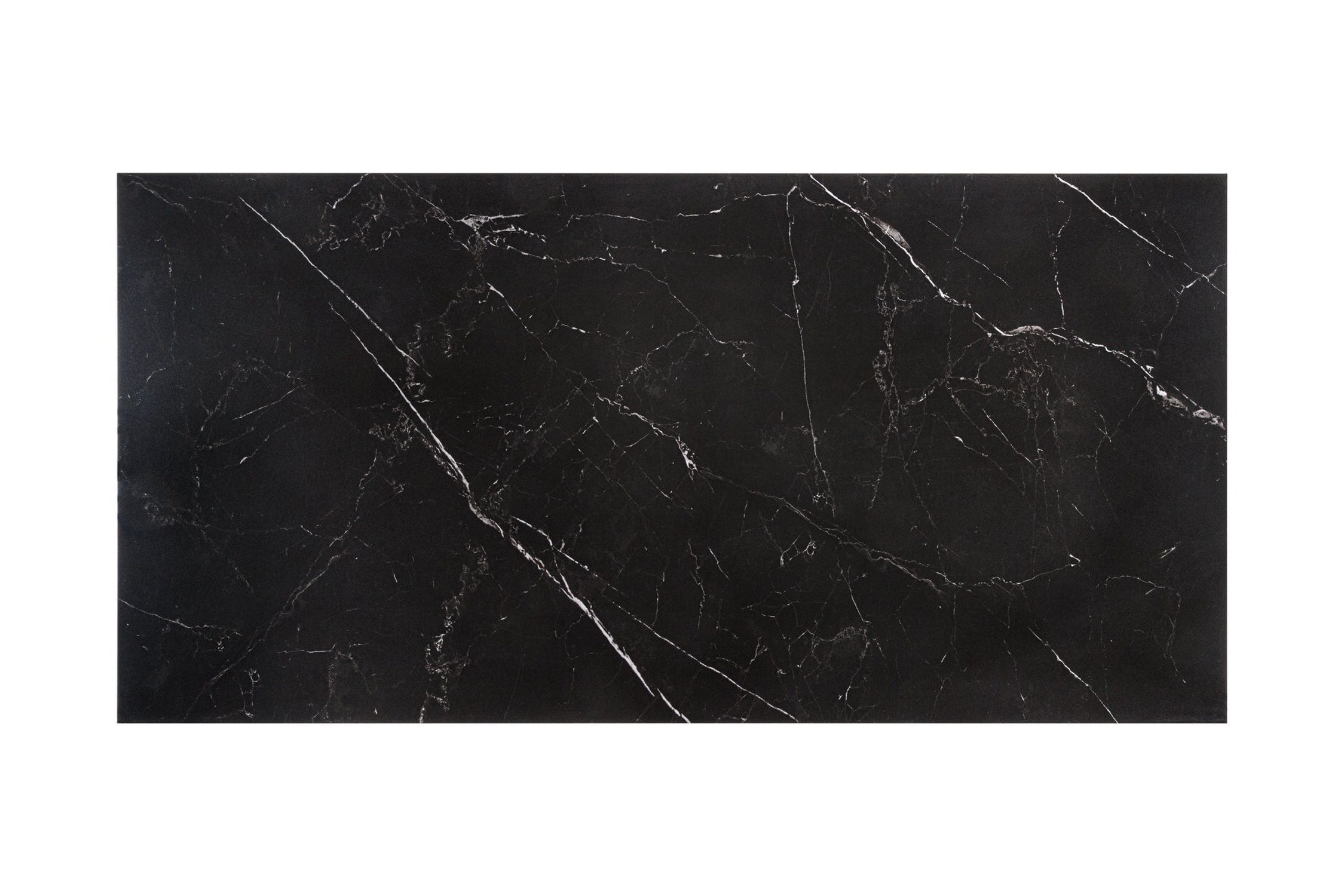 Esstisch Keramik in Schwarz Silber 180 x 90 cm Marmor Optik Schiefer, Tafel, Fußboden