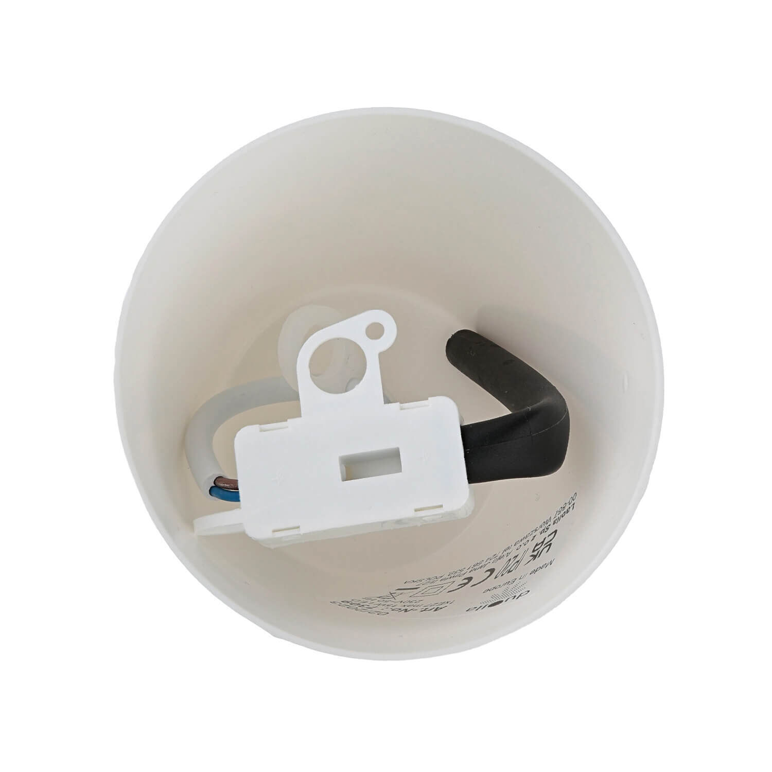 Graue Kinderlampe Eule Stoff Mädchen Grau Weiß Pokal, Elektronik