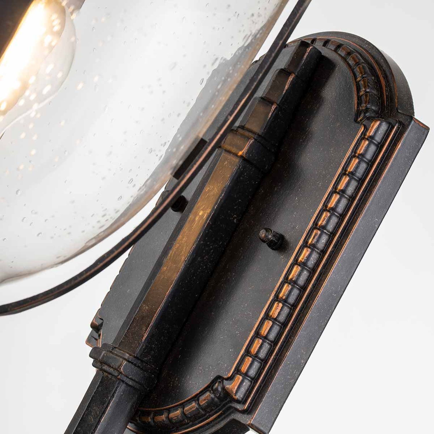 lampe, hängende lampe, industriell, metall, kupferakzente