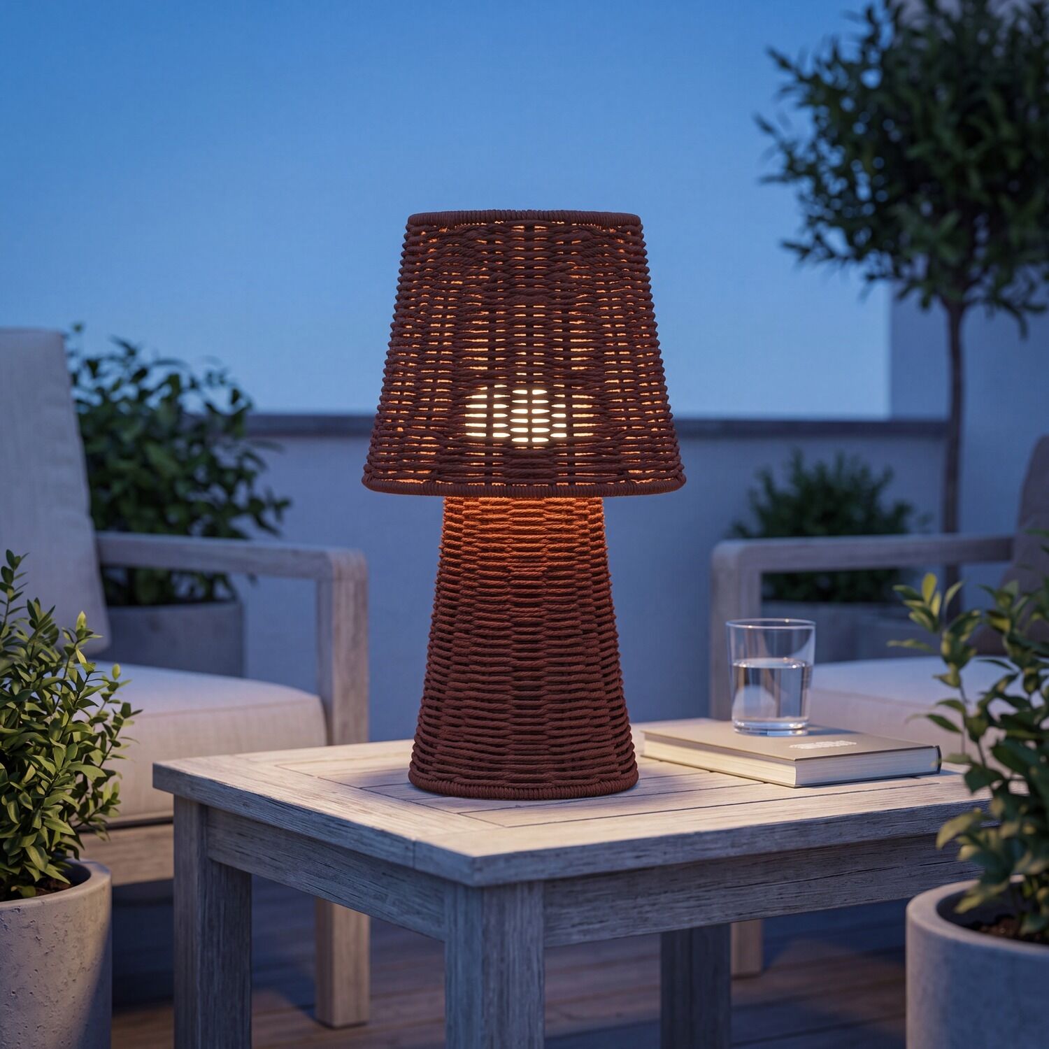 akku-tischleuchte-moderne-led-aussenleuchte-miyako-1x-led-mit-3w-leuchtmittel-inklusive-natur-modern-rattan-mit-schalter-lele141784-04 Tischlampe, Korblampe, Lampenfuß, Rattan, Nachttischlampe