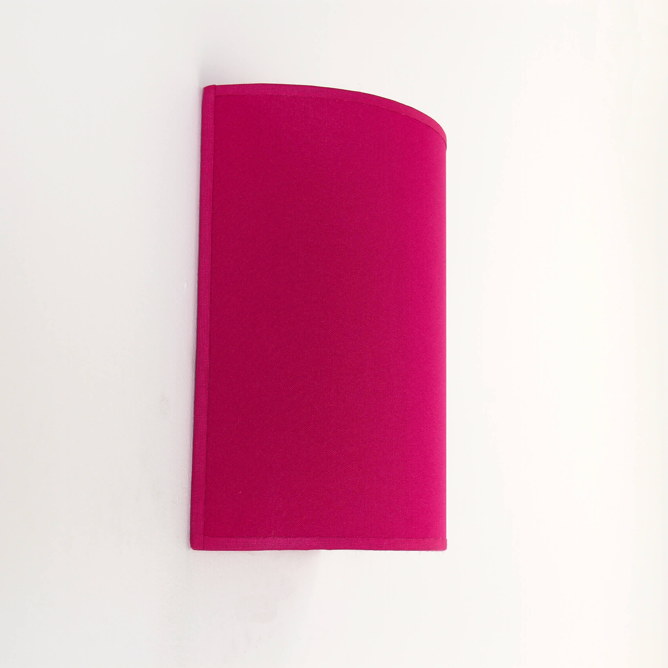 Loft Wandleuchte Stoff Schirm Pink halbrund E27 ALICE Zubehor, Geldbörse