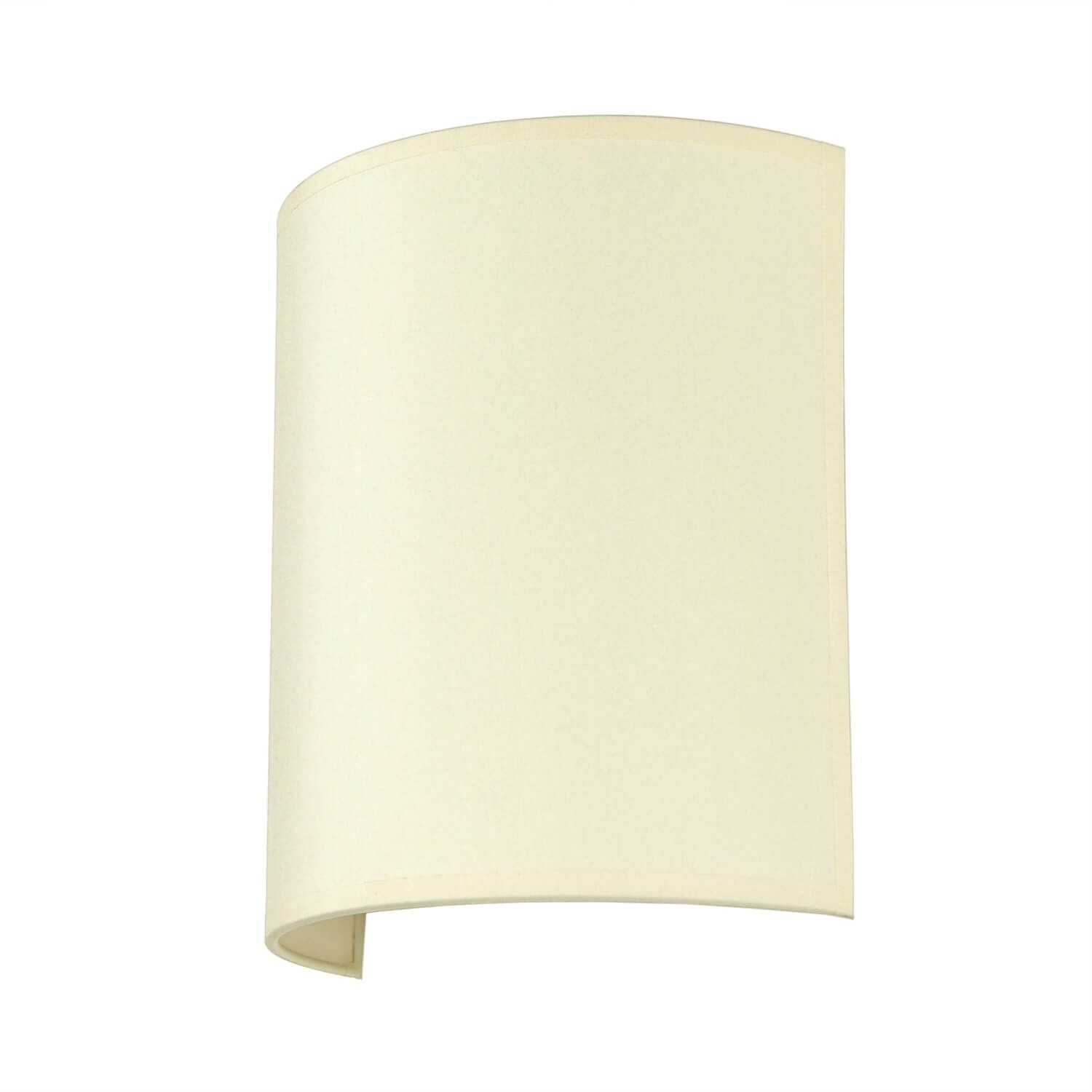 Wandleuchte ALICE in Creme Stoff Schirm modern