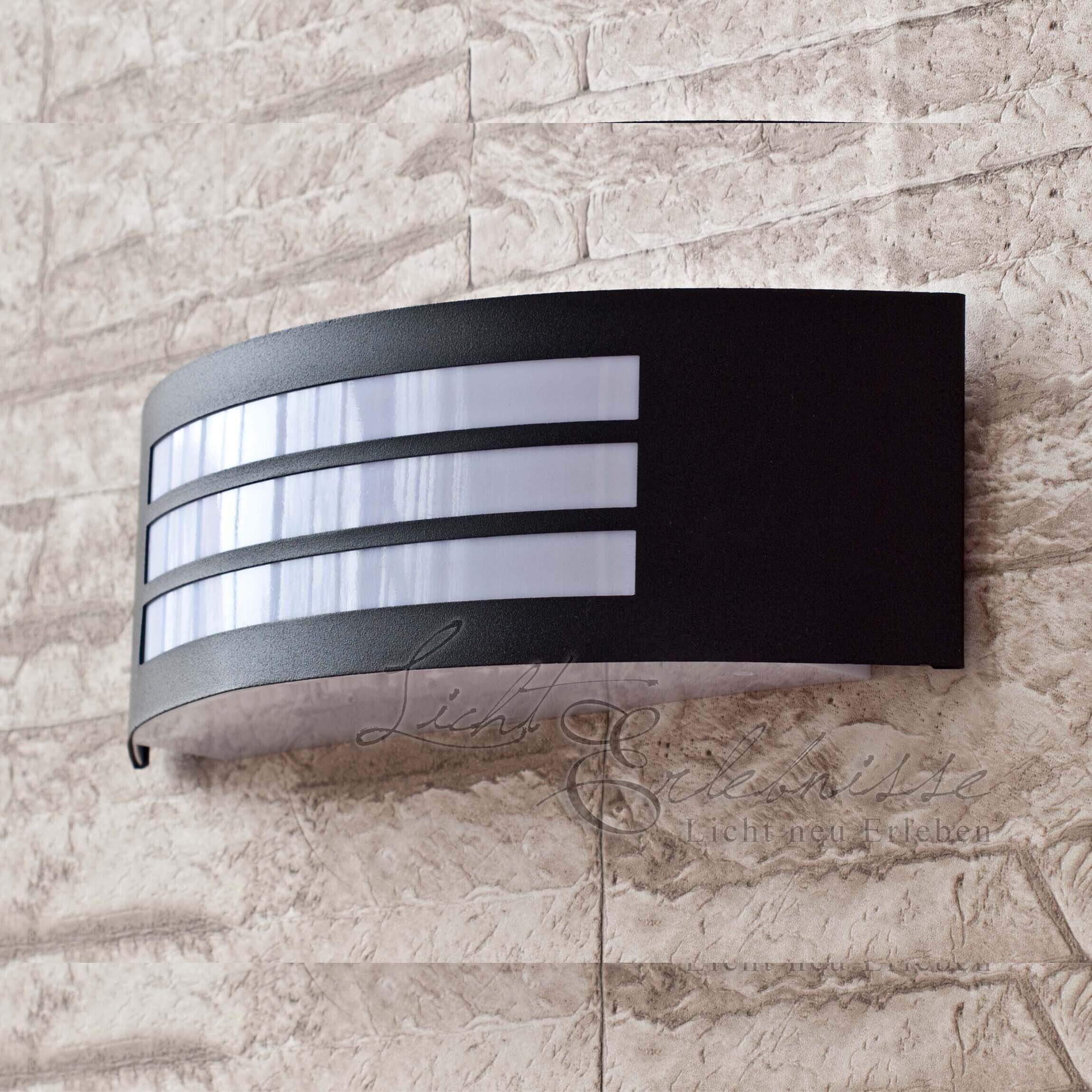 Schwarze Außenwandleuchte IP44 E27 Haus Fassade Außenleuchte Schwarze Außenwandleuchte IP44 E27 Haus Fassade Außenleuchte