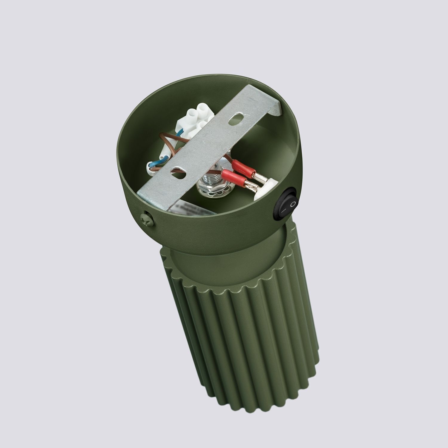 Wandspot Modern GU10 B: 8 cm klein schwenkbar Grün Aluminium Wandspot Modern GU10 B: 8 cm klein schwenkbar Grün Aluminium