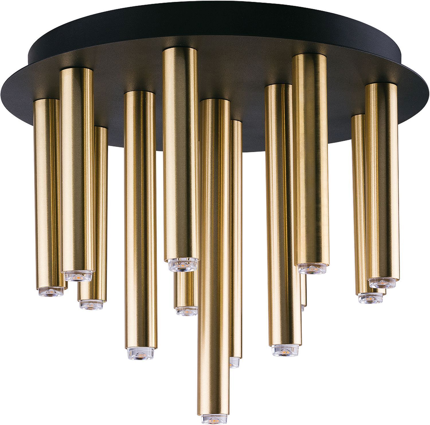 Elegante Deckenleuchte Messing 13-flmg BRASS Lampe