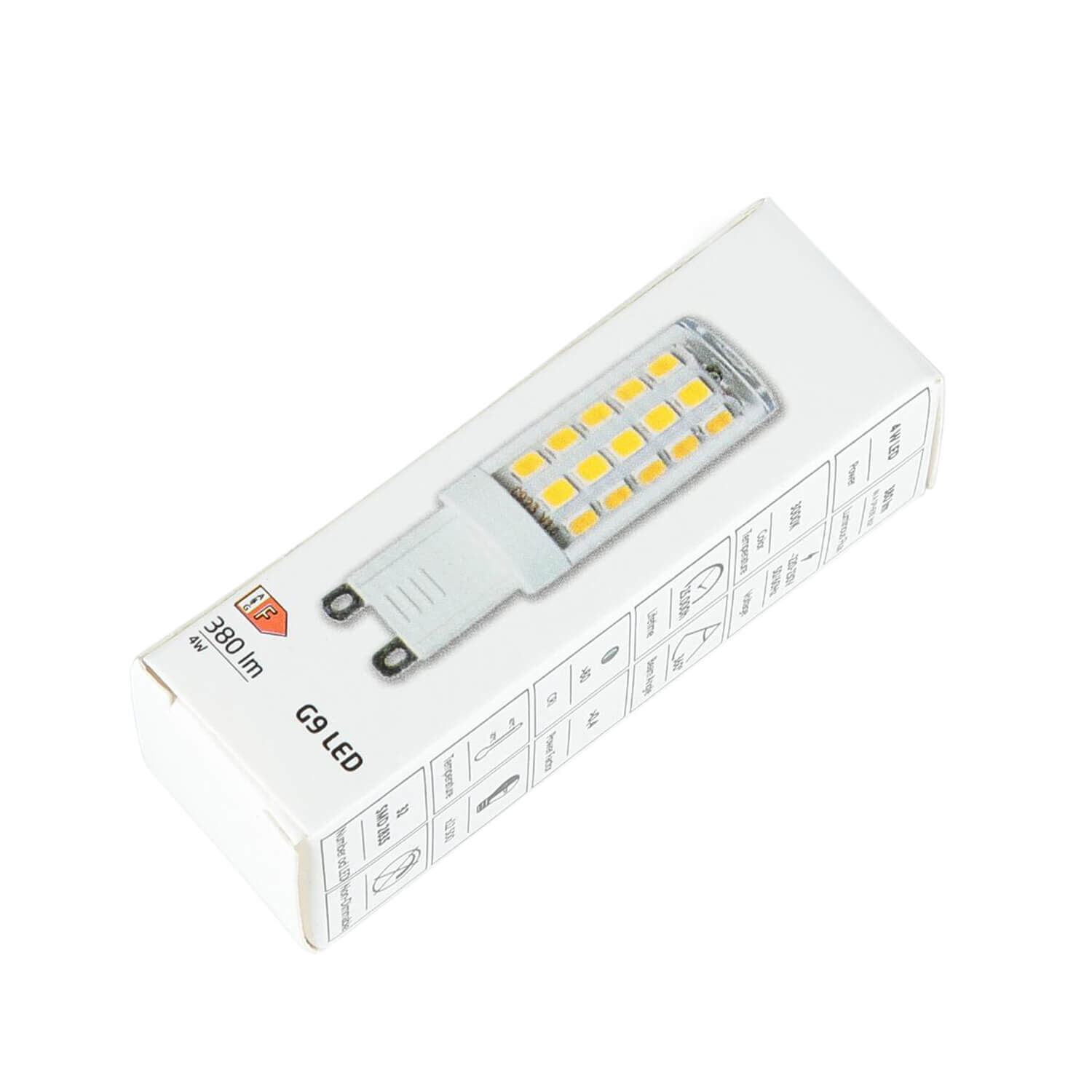 LED Leuchtmittel G9 4 W 2900 K 410 lm Stiftsockellampe - LM102