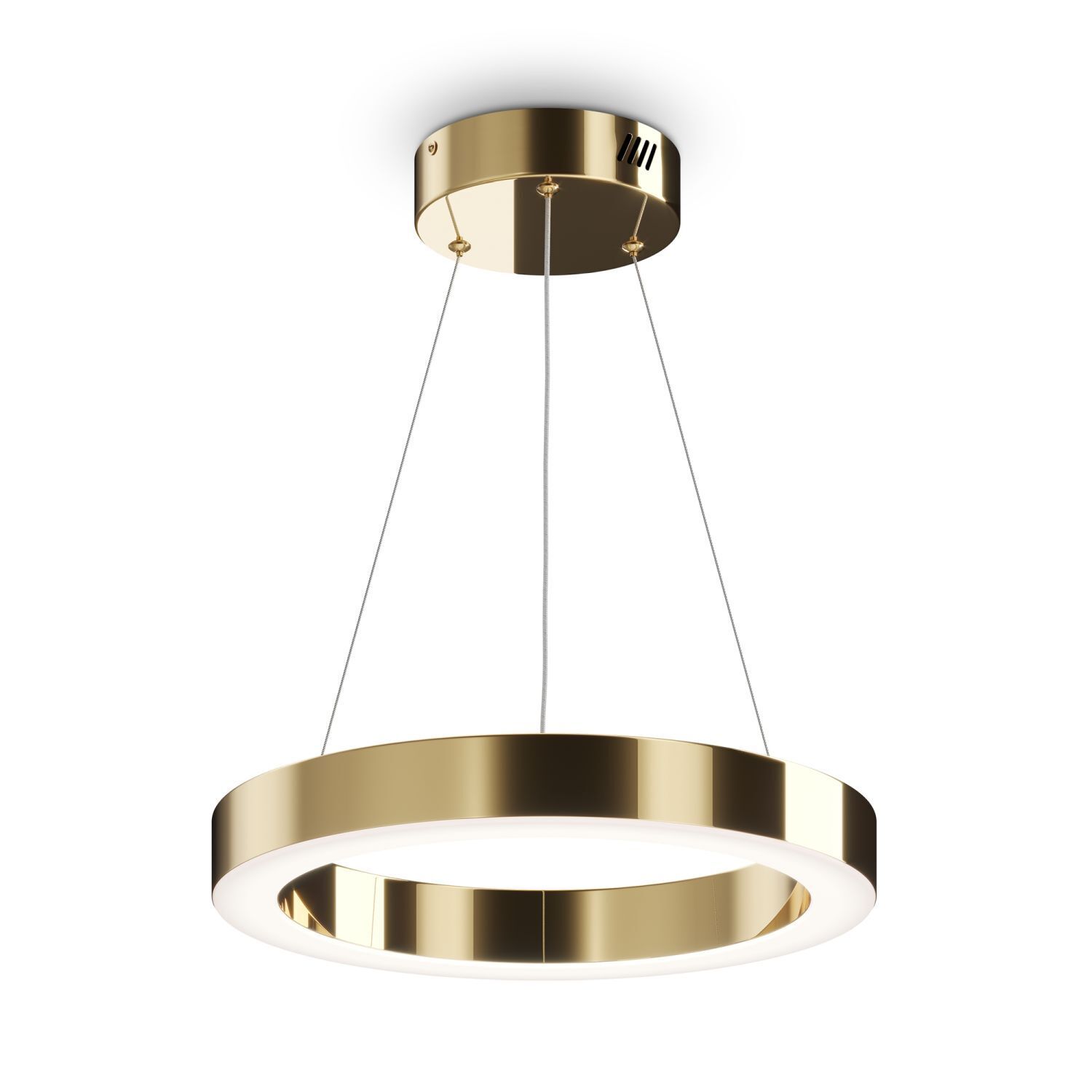 Lustre LED rond D : 40 cm H : max. 180 cm 2500 lm Leuchter, Lampe, Deckenleuchte, Leuchte