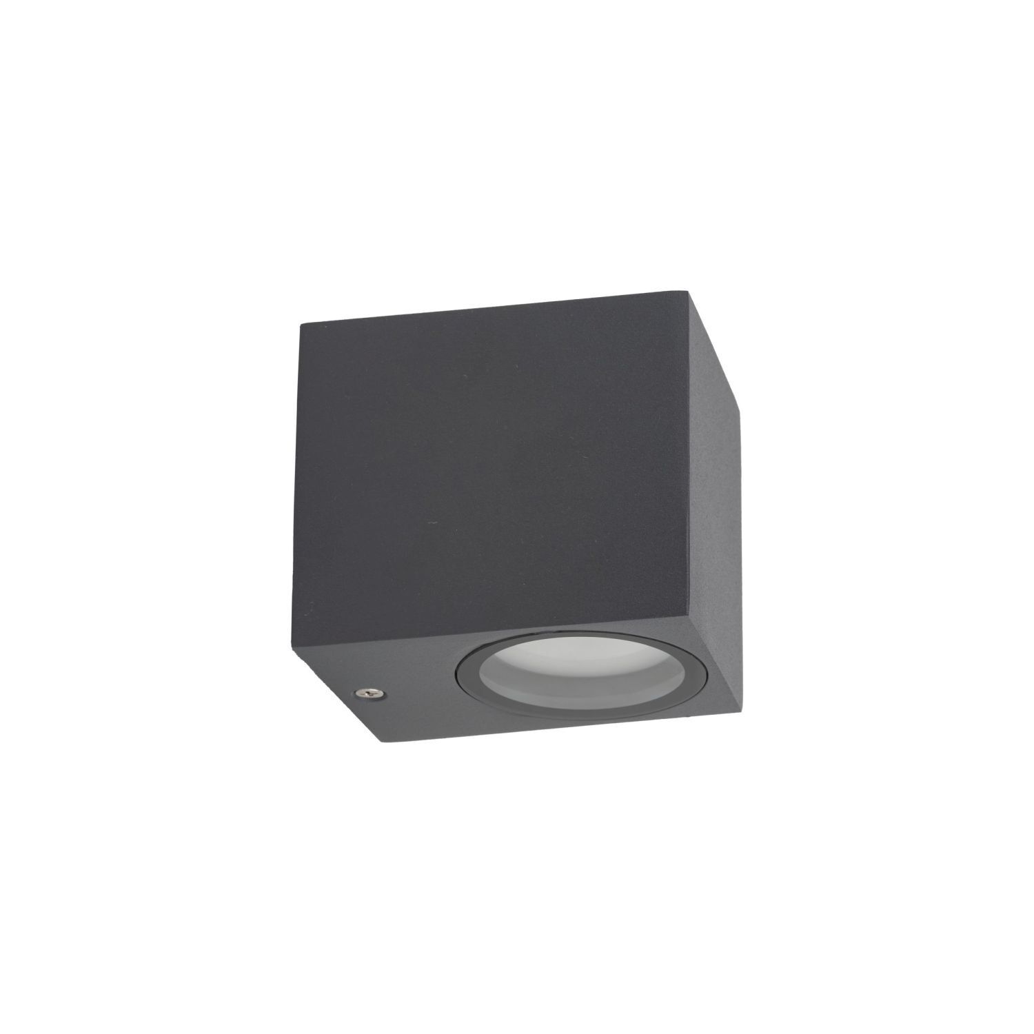 Applique murale extérieure Downlight Gris Métal IP44 GU10 H:8 cm Elektronik, Sprecher