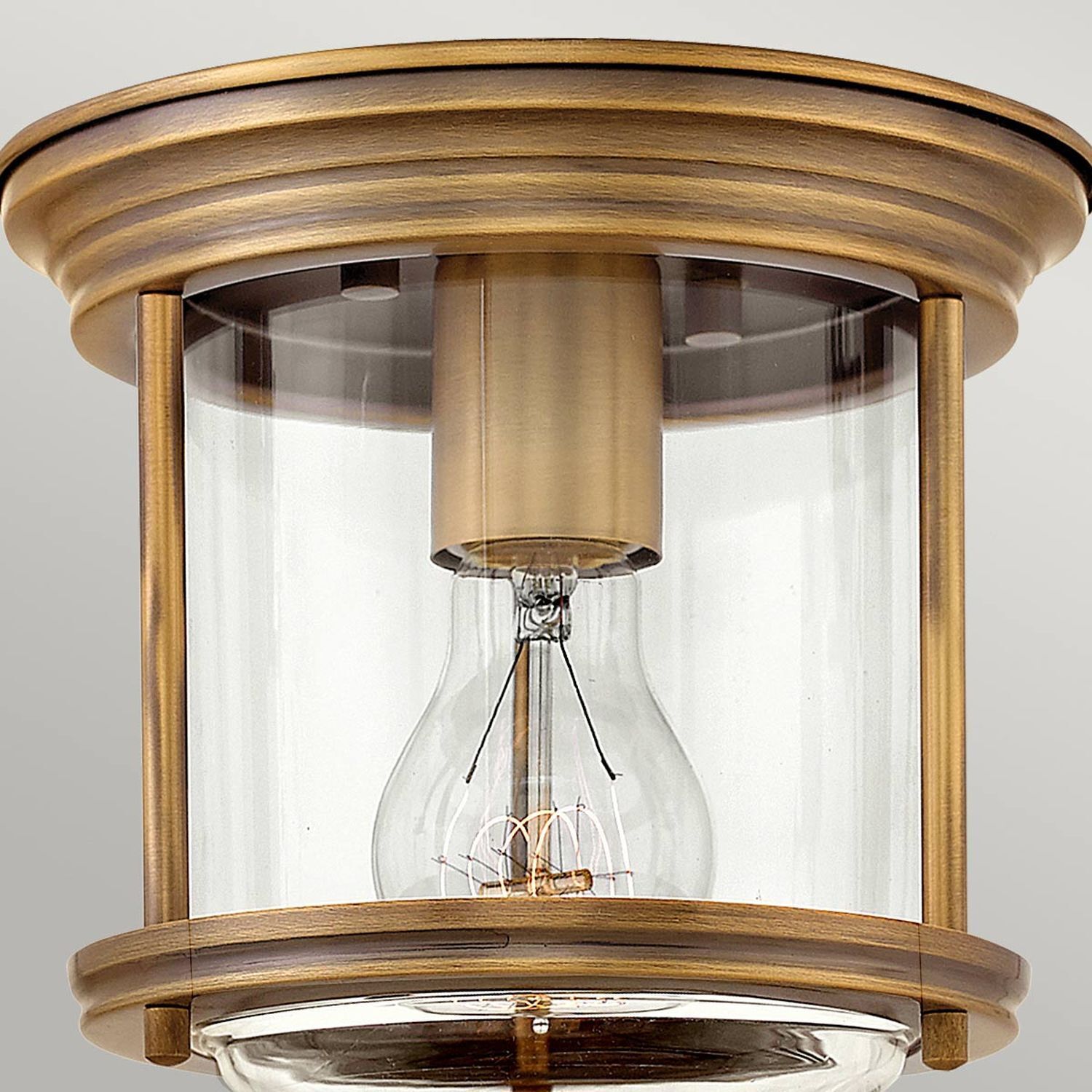 Badlampe Decke in Bronze Ø 19,6 cm rund IP44 E27
