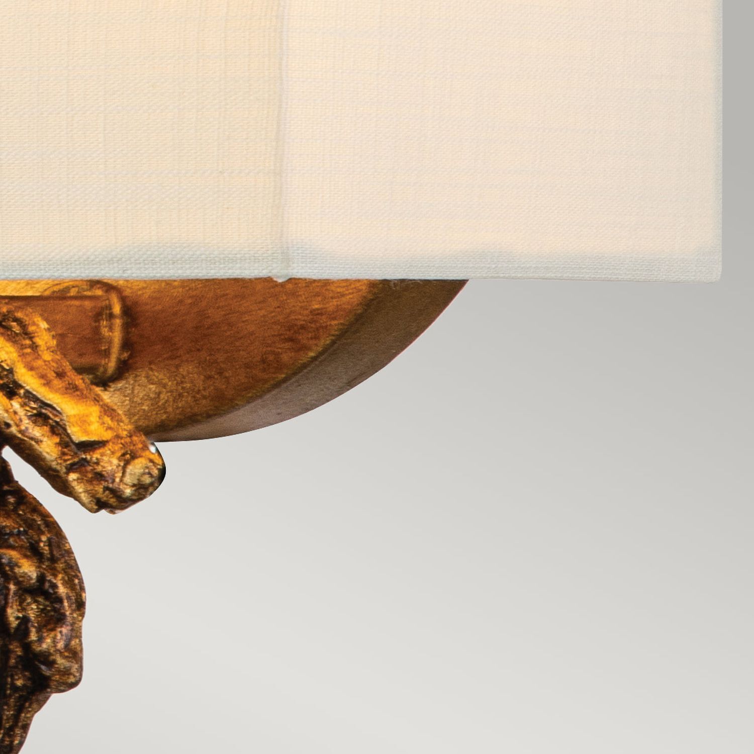 Lampe, Bronze, Tischlampe, Lampenschirm