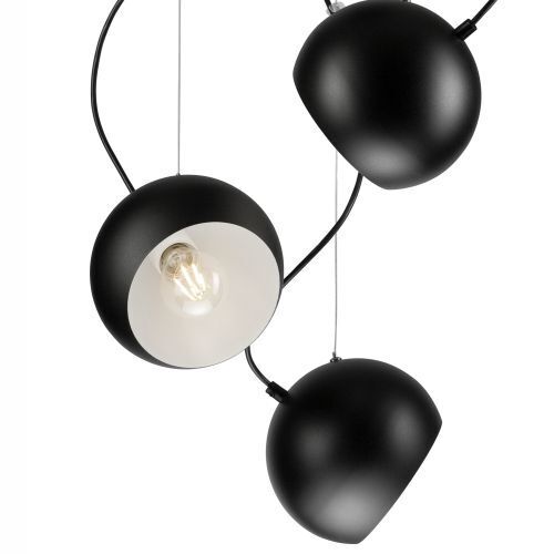 Lampen Pendelleuchte Schwarz Weiß Esszimmer