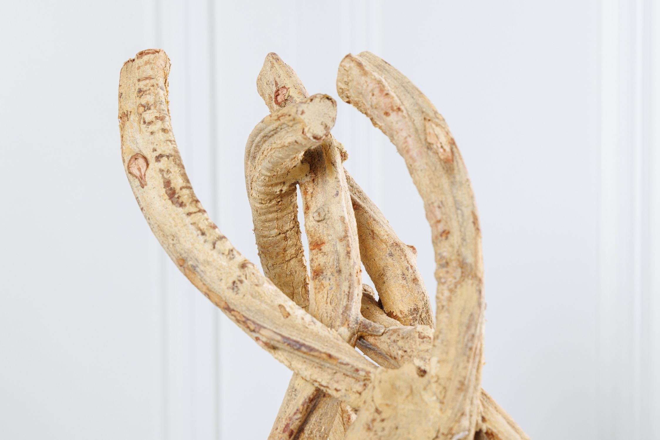 Lampadaire Bois Noir Naturel 151 cm LED GU10 incluse Holz, Geweih, Tier, Reptil, Schlange