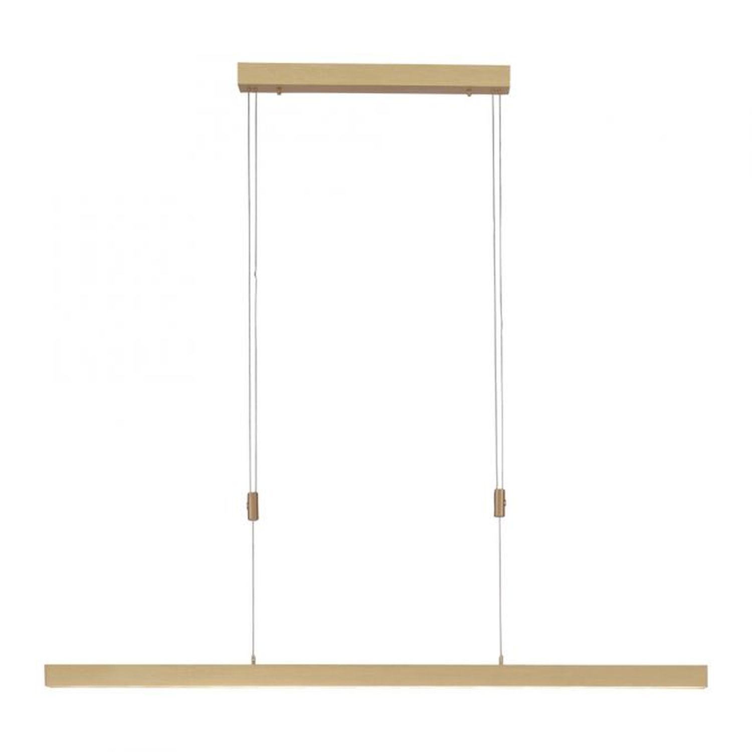 Dimmbare LED Pendelleuchte Touch 4680 lm in Messing