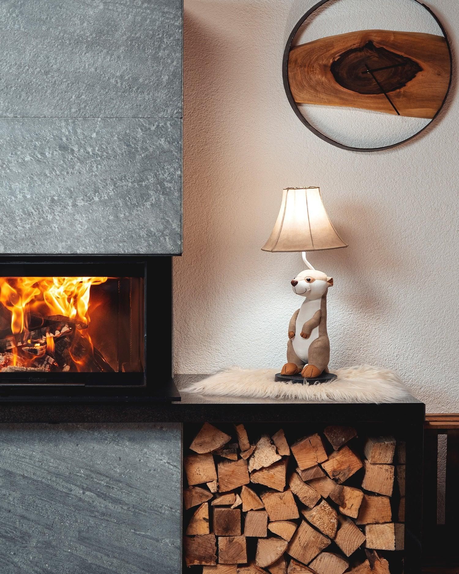 Drinnen, Innenarchitektur, Kamin, Lampe, Herd