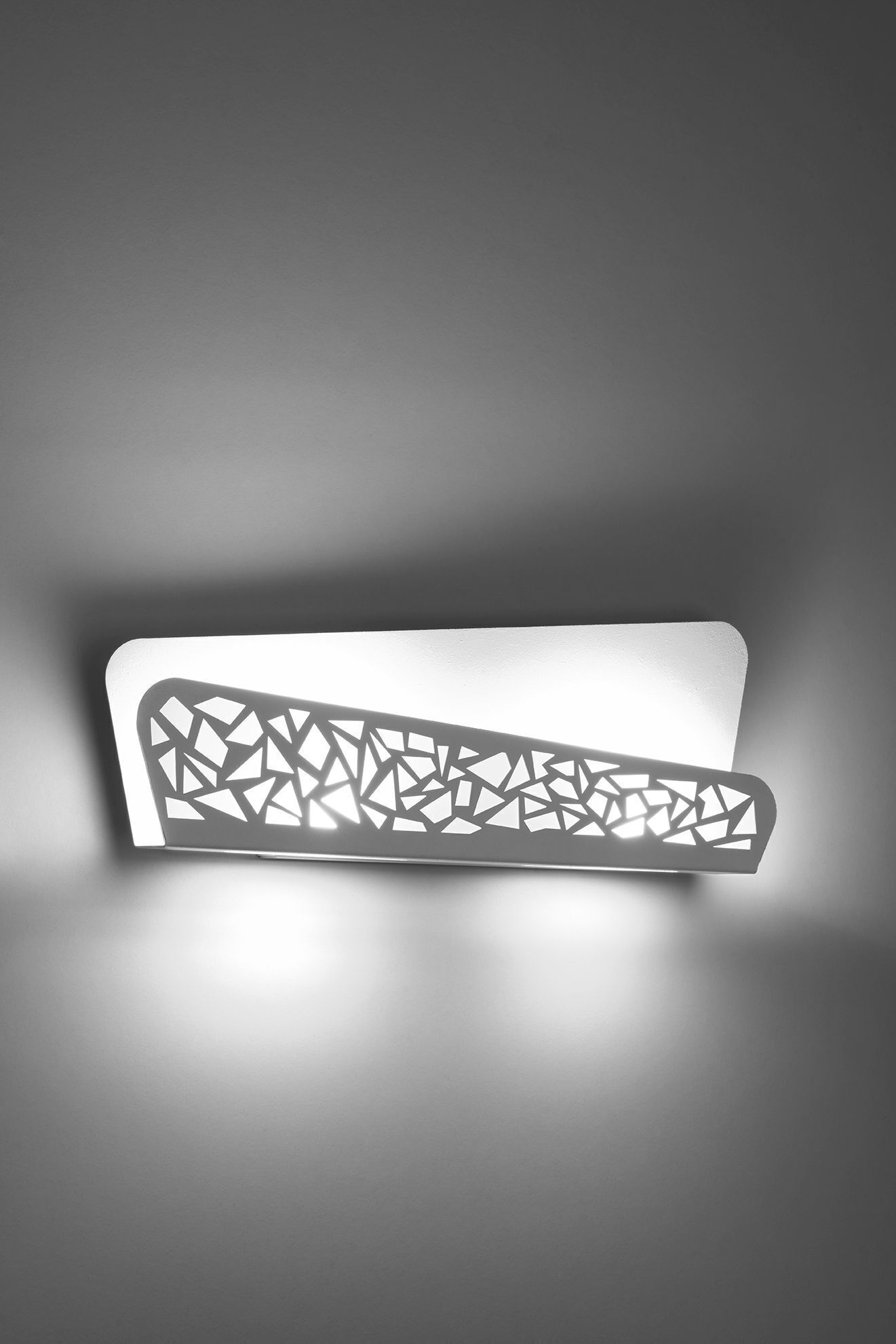 Wandlampe indirekt Weiß Modern 2x G9 THURO Deckenleuchte, Beleuchtung