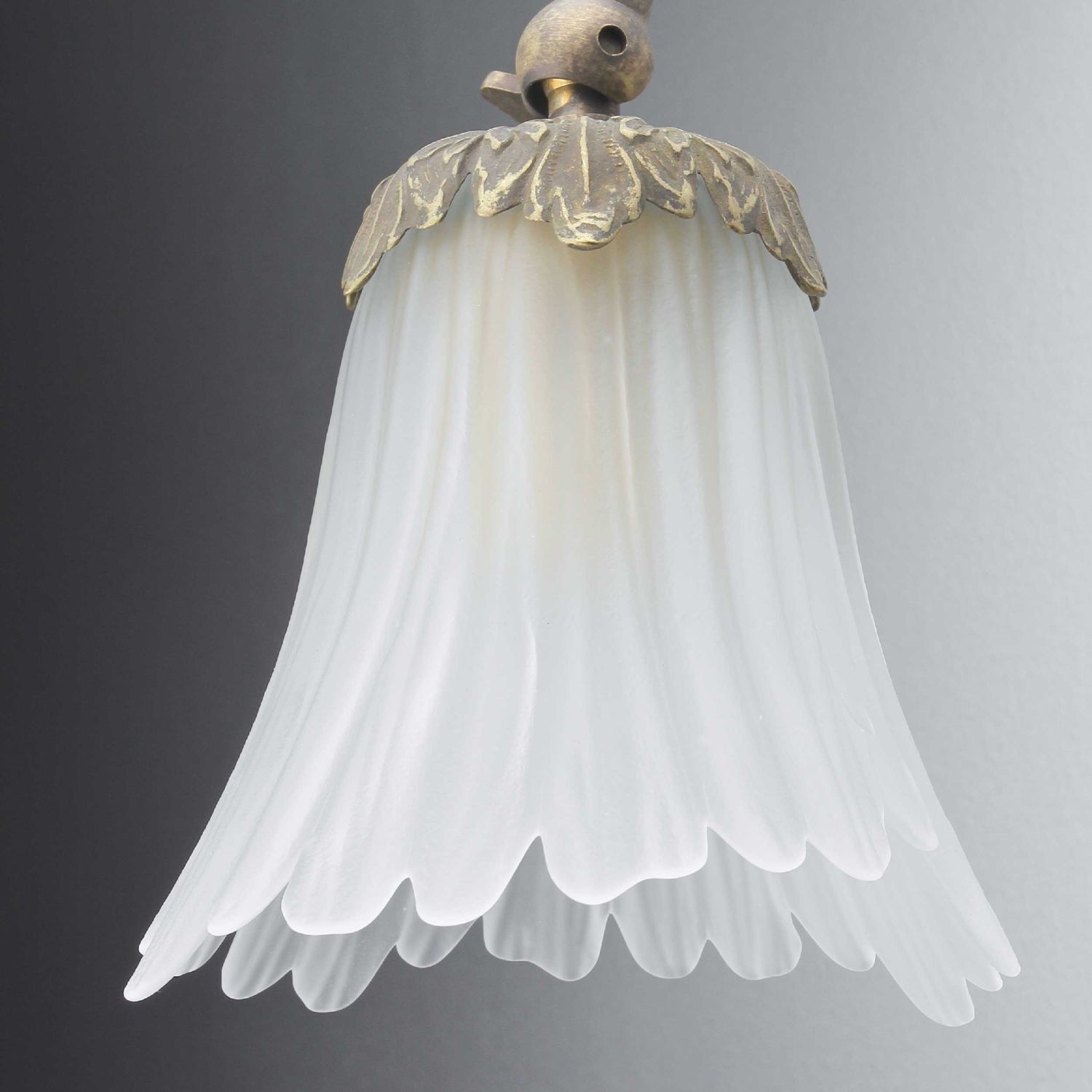 Wandlampe Weiß aus Glas und Echt-Messing Lampe, Formelle Kleidung, Kleid, Hochzeit, Hochzeitskleid