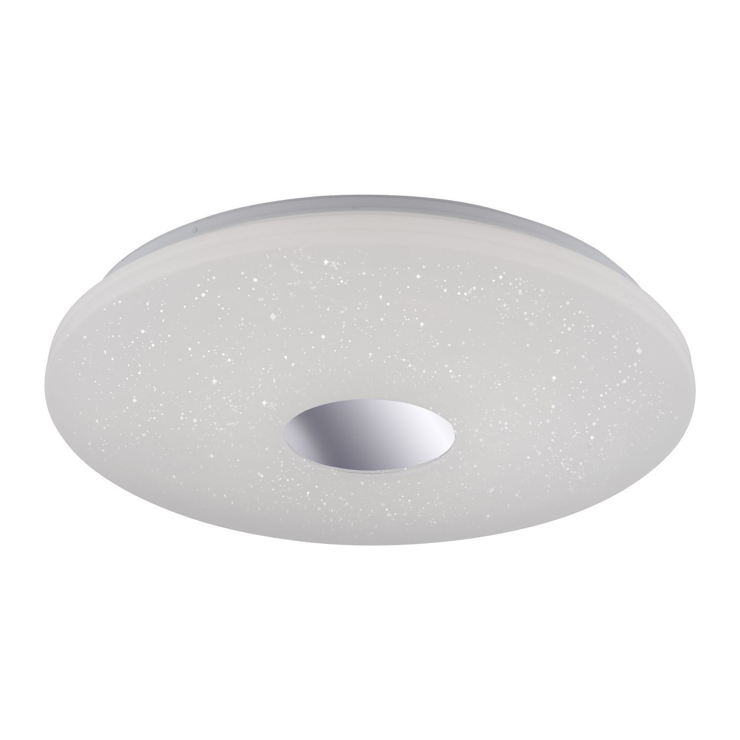 Romantische LED Deckenlampe Sternenhimmel IP44 in Chrom Deckenleuchte
