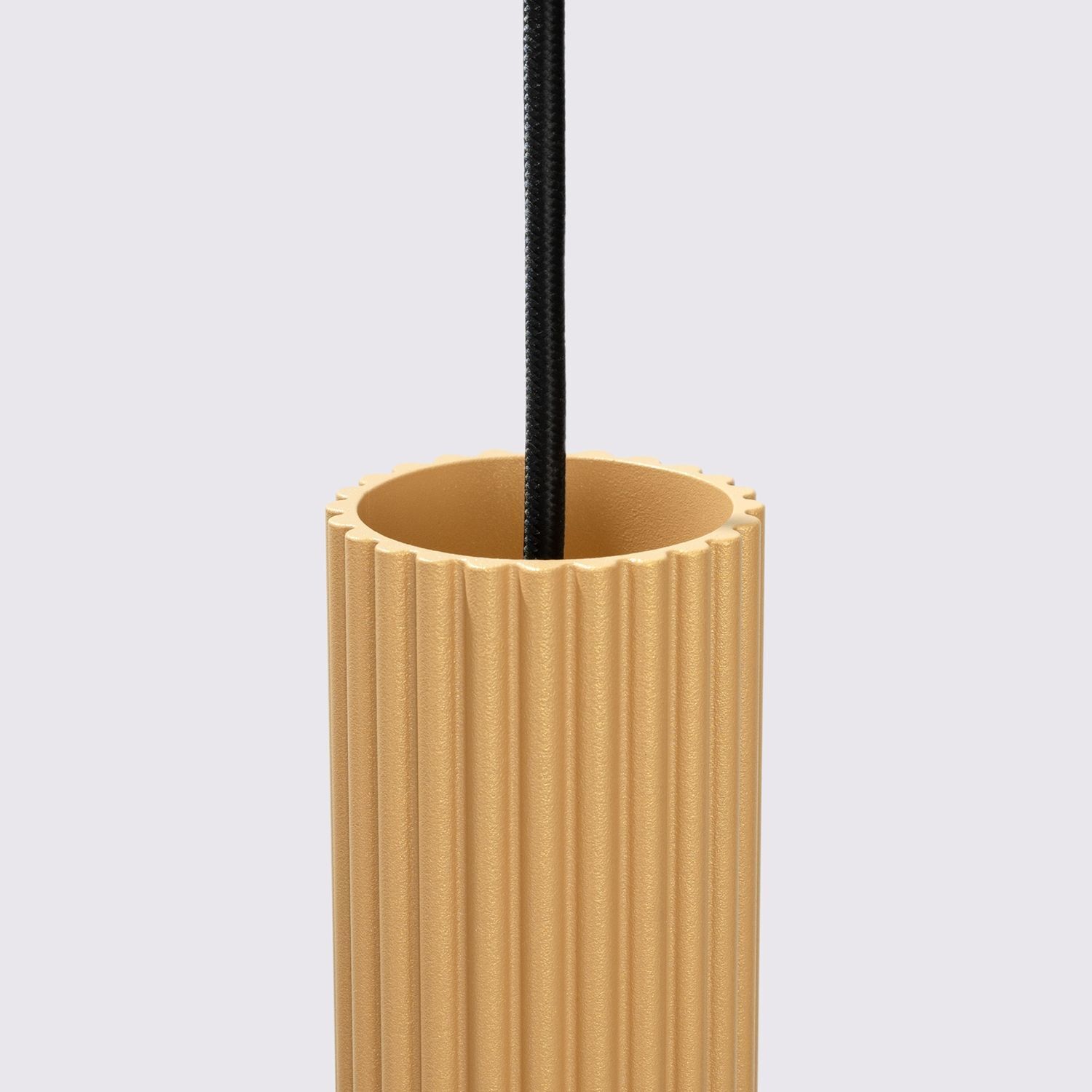 Lampe à suspendre en or L : 45 cm H : max. 98 cm 3-flamme GU10