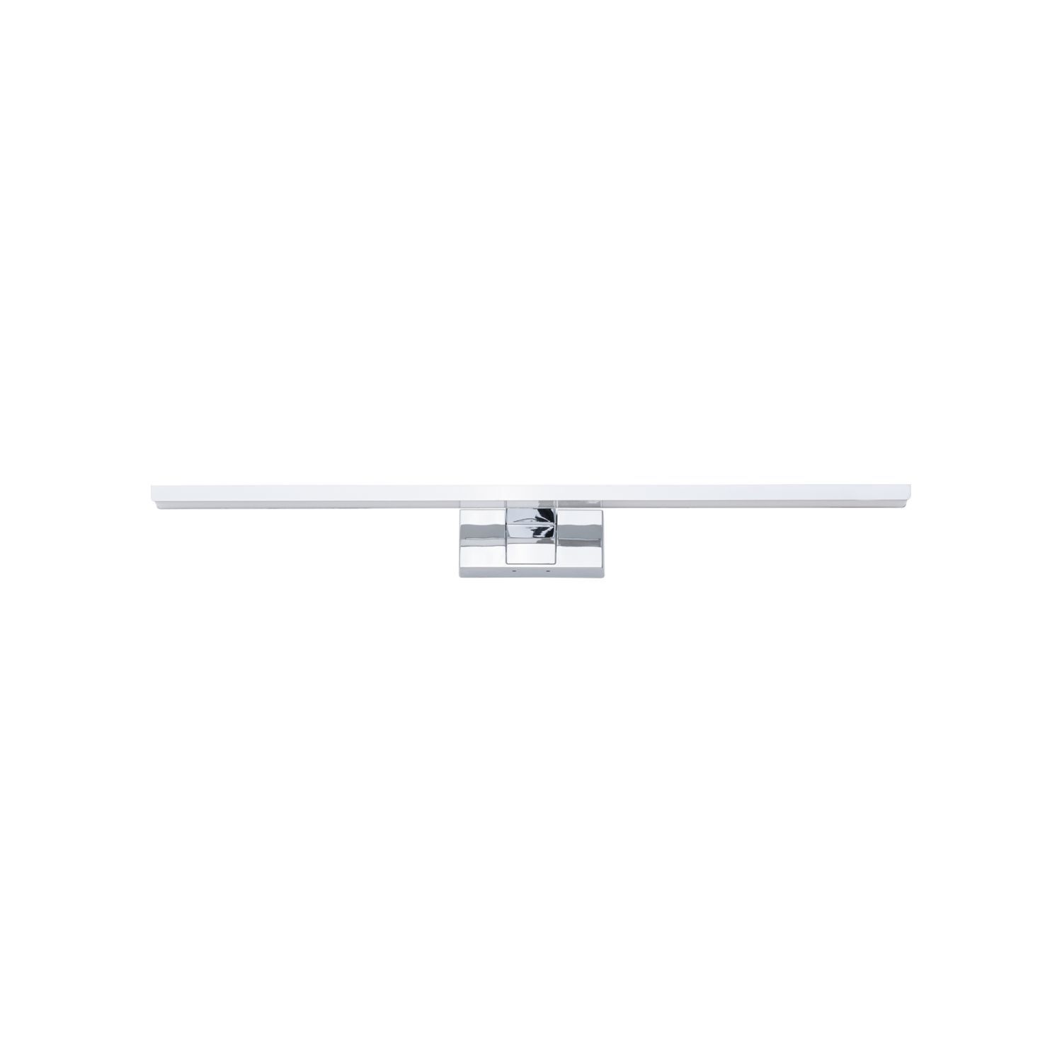 Lampe à miroir LED chrome IP44 3000 K 900 lm aluminium