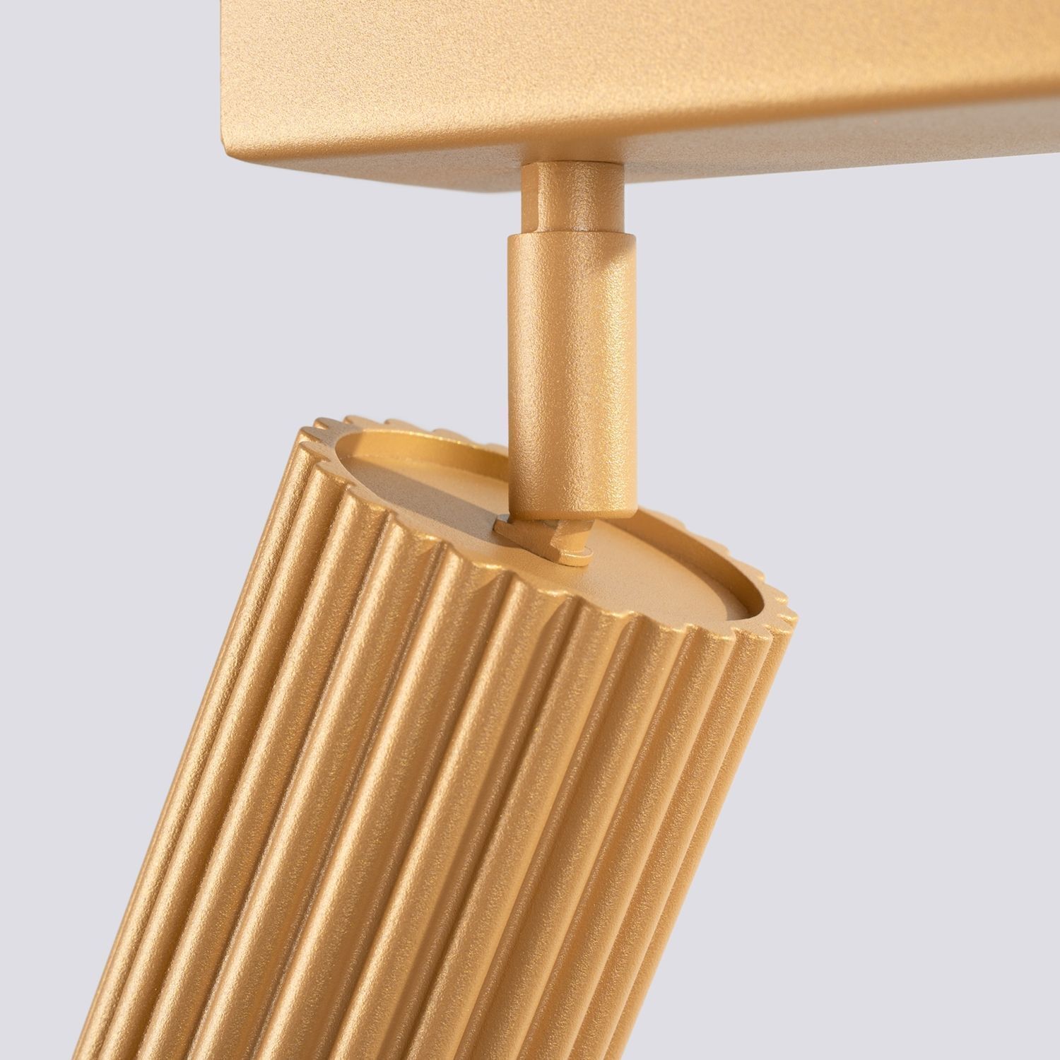 Deckenlampe groß 117 cm lang 4-flammig GU10 in Gold Modern Lampe, Beleuchtung