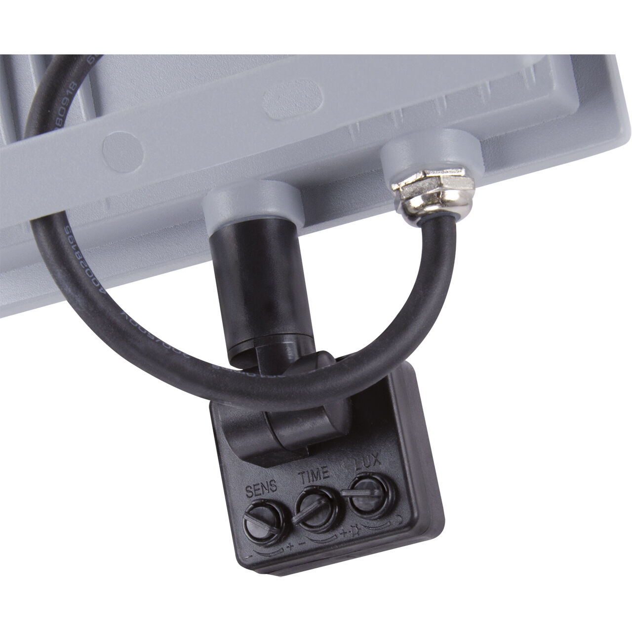 LED Flutlicht mit Bewegungsmelder IP65 6200 K 4320 lm Adapter, Elektronik