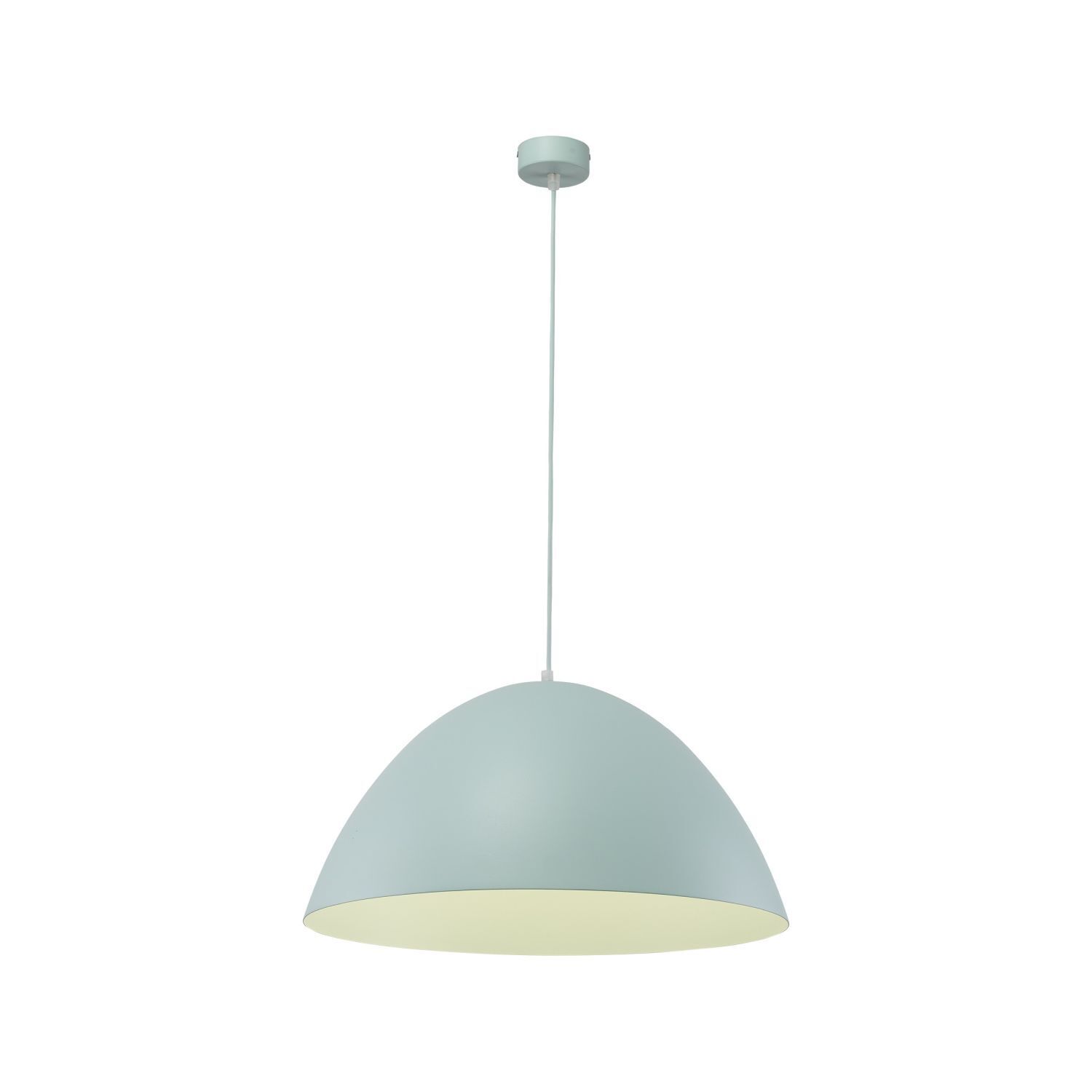 Lampe à suspendre métal Ø 50 cm H : max. 170 cm E27 Menthe verte