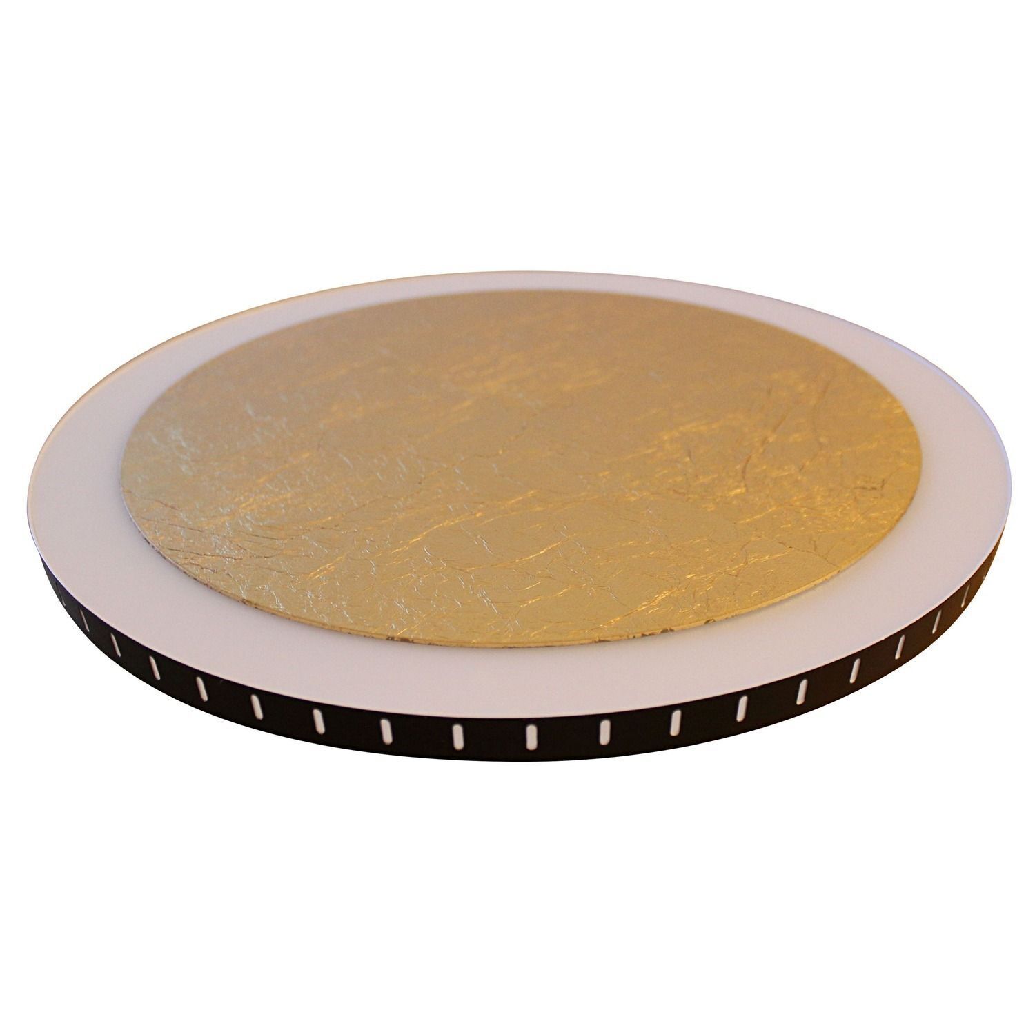 gold, golden disc, folienbeschichtung, metallisch, photonenring