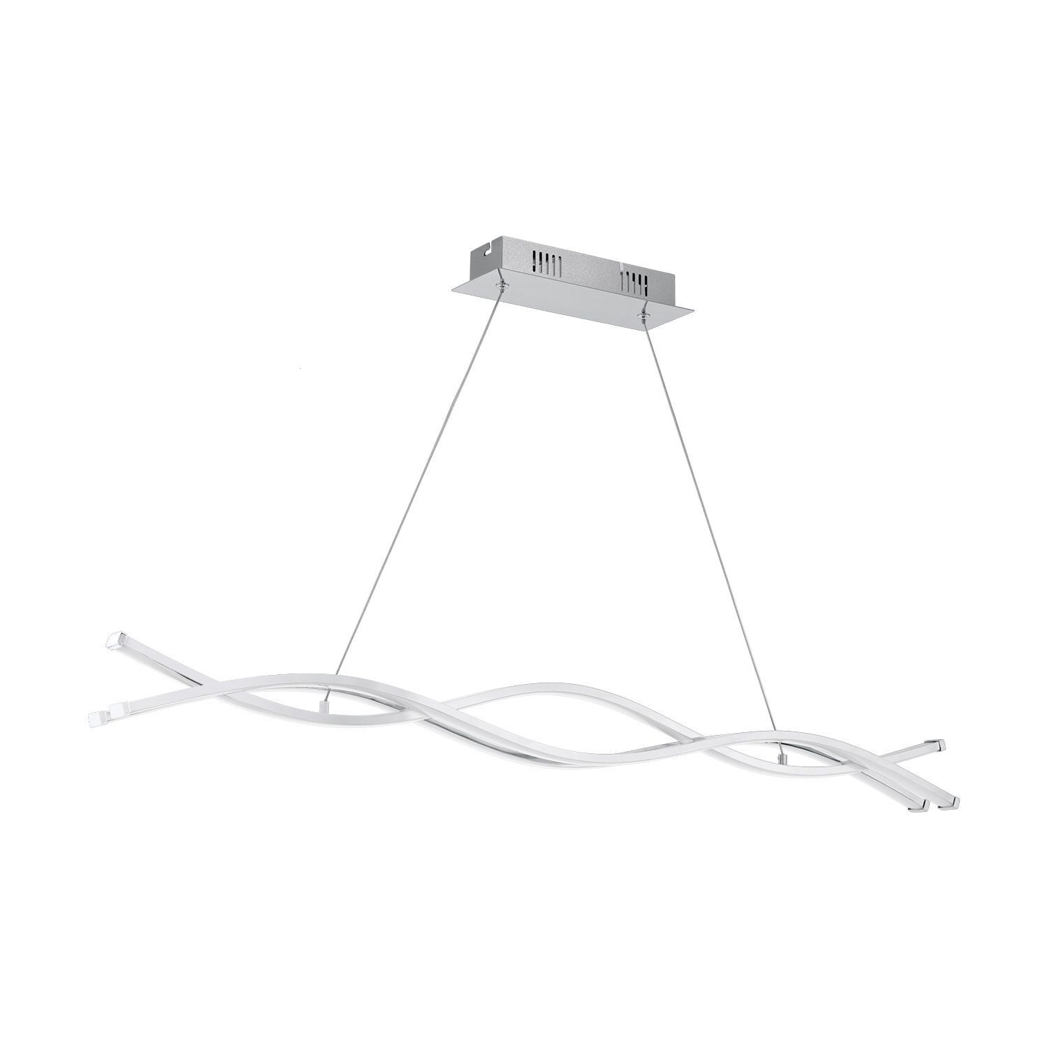 Suspension LED Lasana 2 blanc 3-Flmg