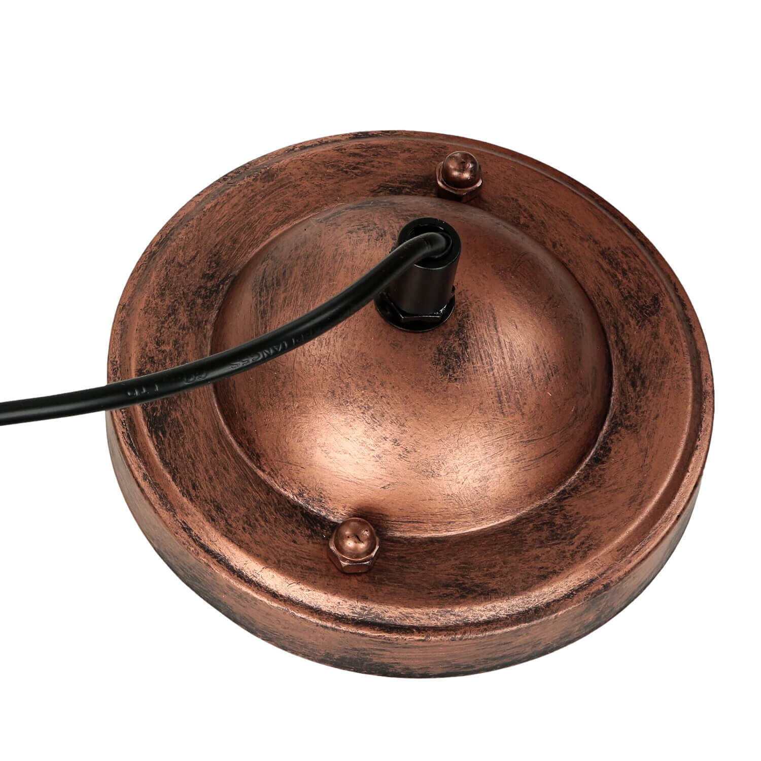 Moderne Pendelleuchte FISHERMAN in Kupfer Antik Bronze