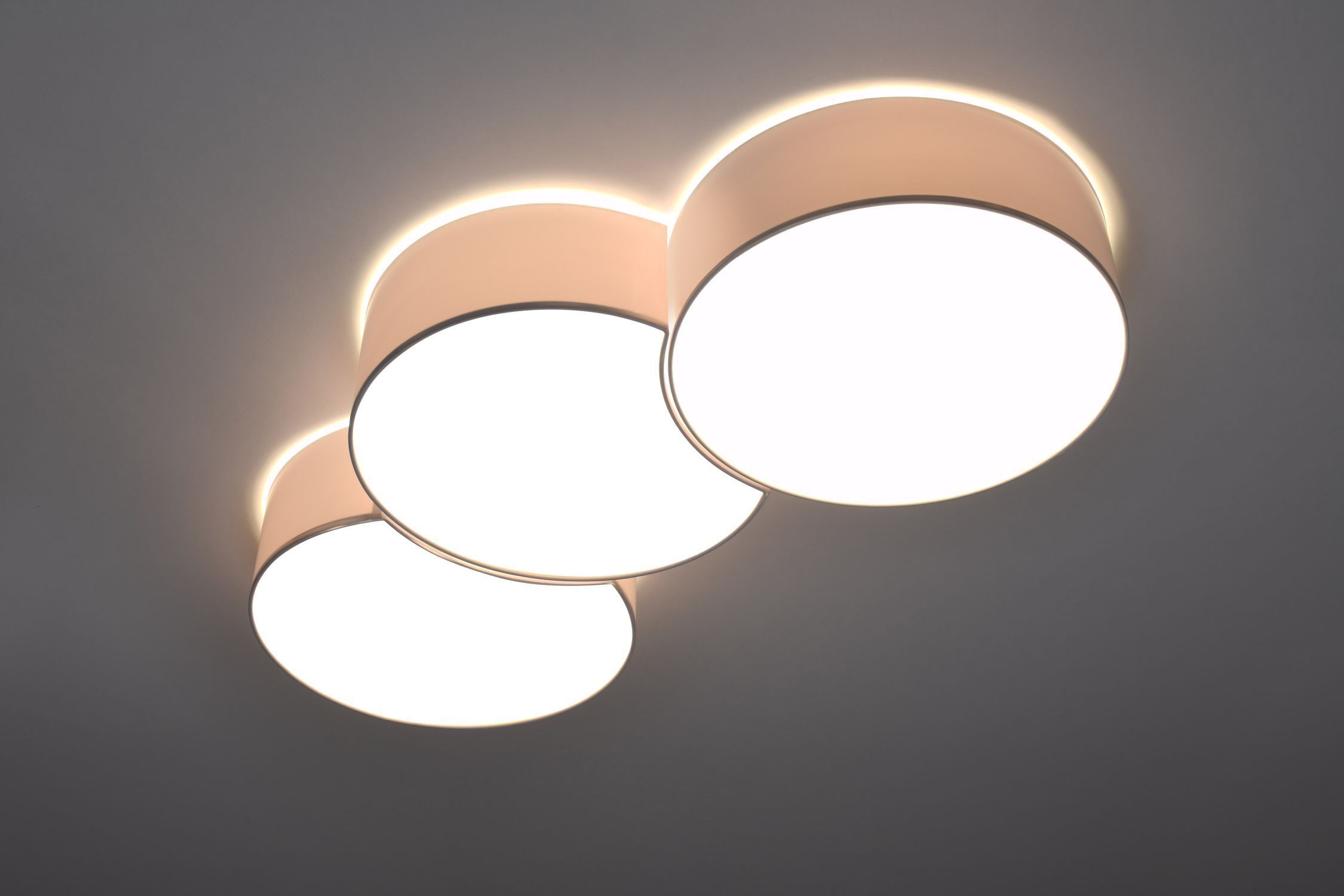Deckenleuchte Modern 91 cm lang Weiß dekorativ MIZAR