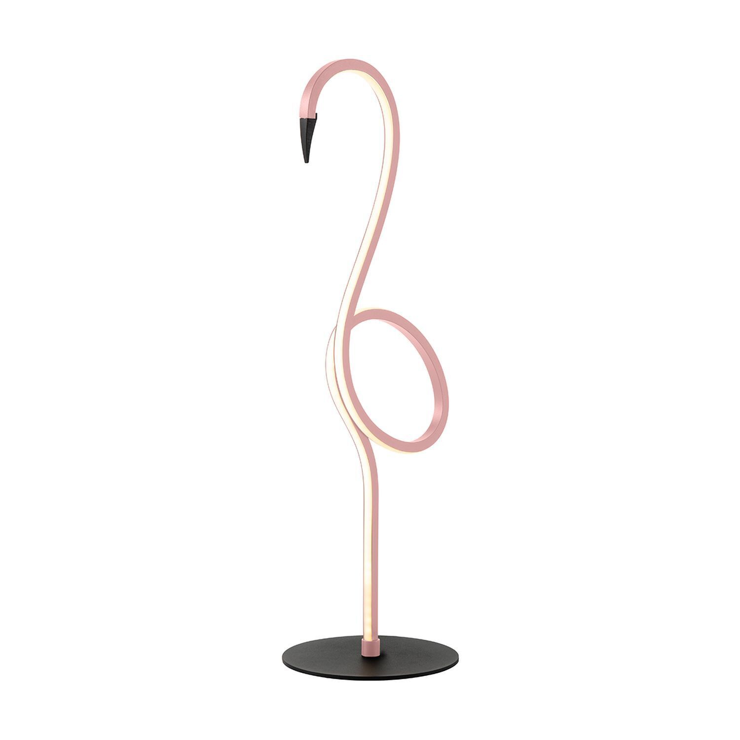 LED Tischleuchte Flamingo 3000 K Metall 50 cm hoch Pink