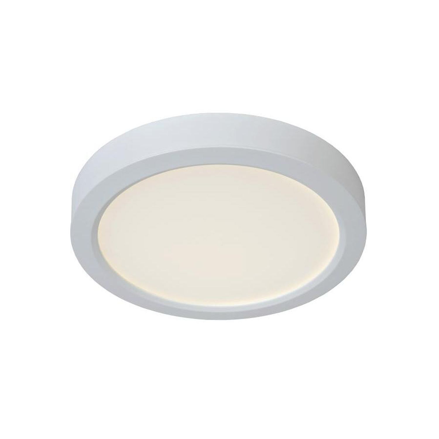 LED Deckenlampe Aluminium Weiß 3000 K B:22 cm edel