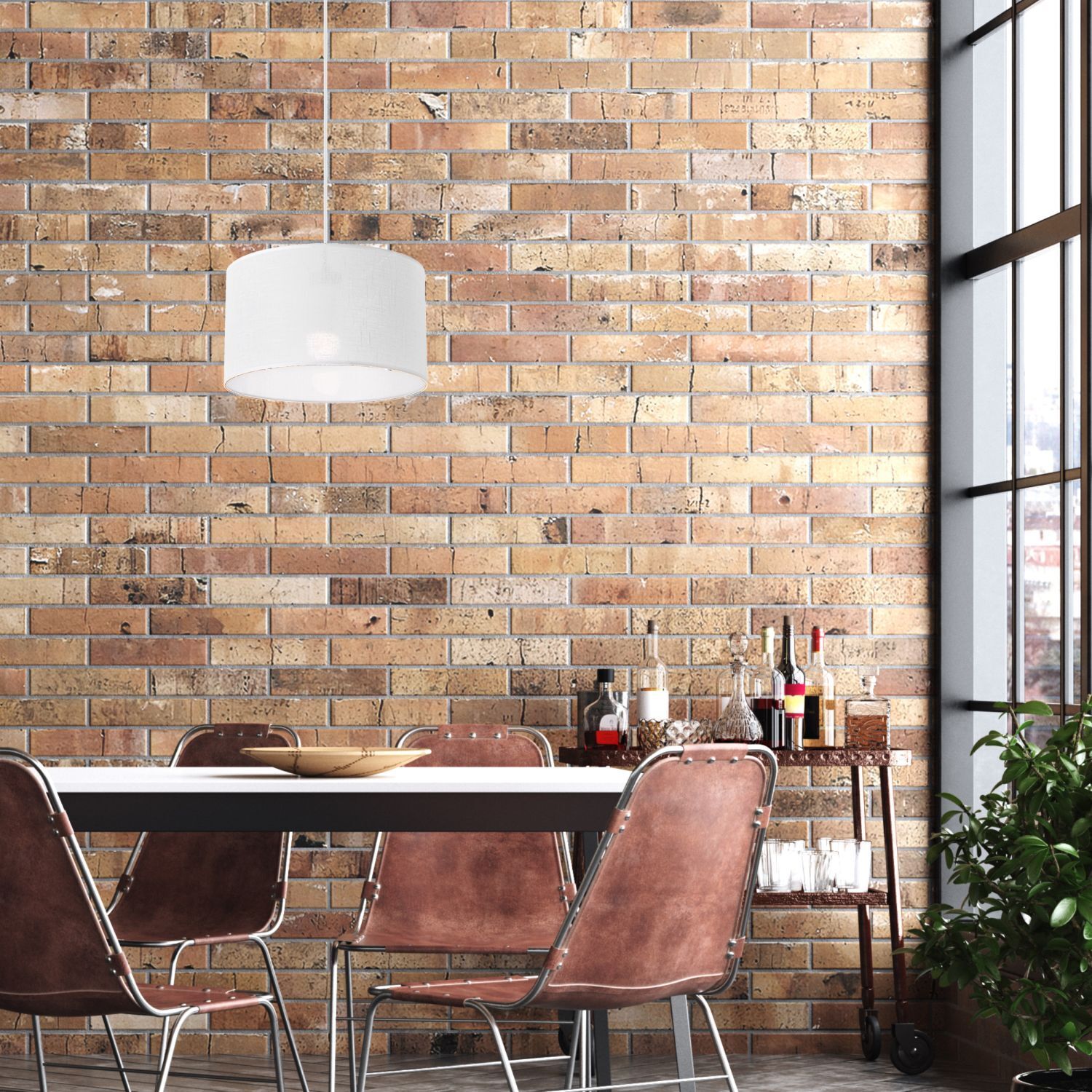 Lampe à suspendre Blanc Tissu Ø 35 cm réglable confortable Moderne E27
