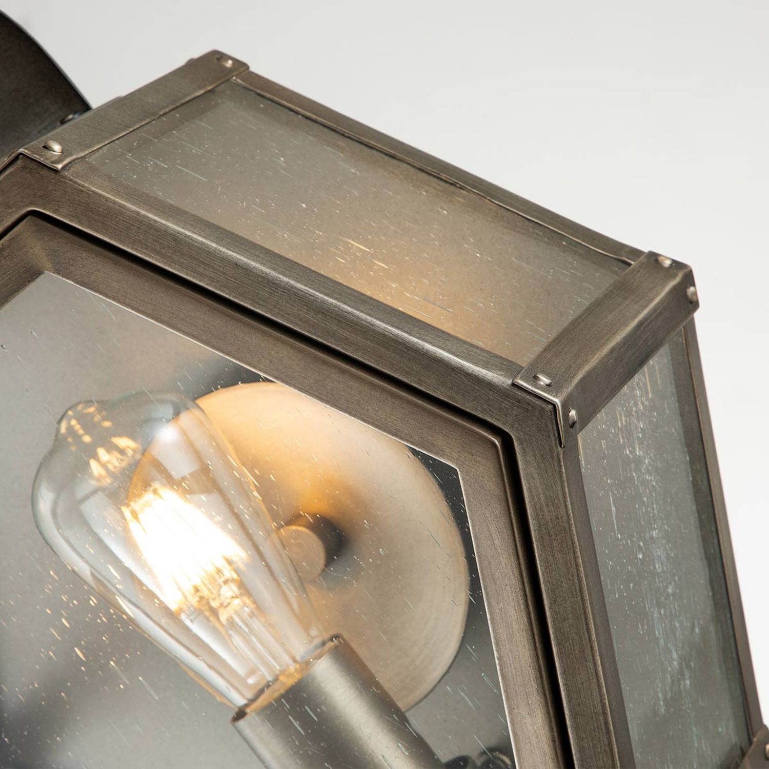 Lampe d'extérieur murale H : 48 cm IP44 E27 Design vintage en bronze Lampe, Beleuchtung