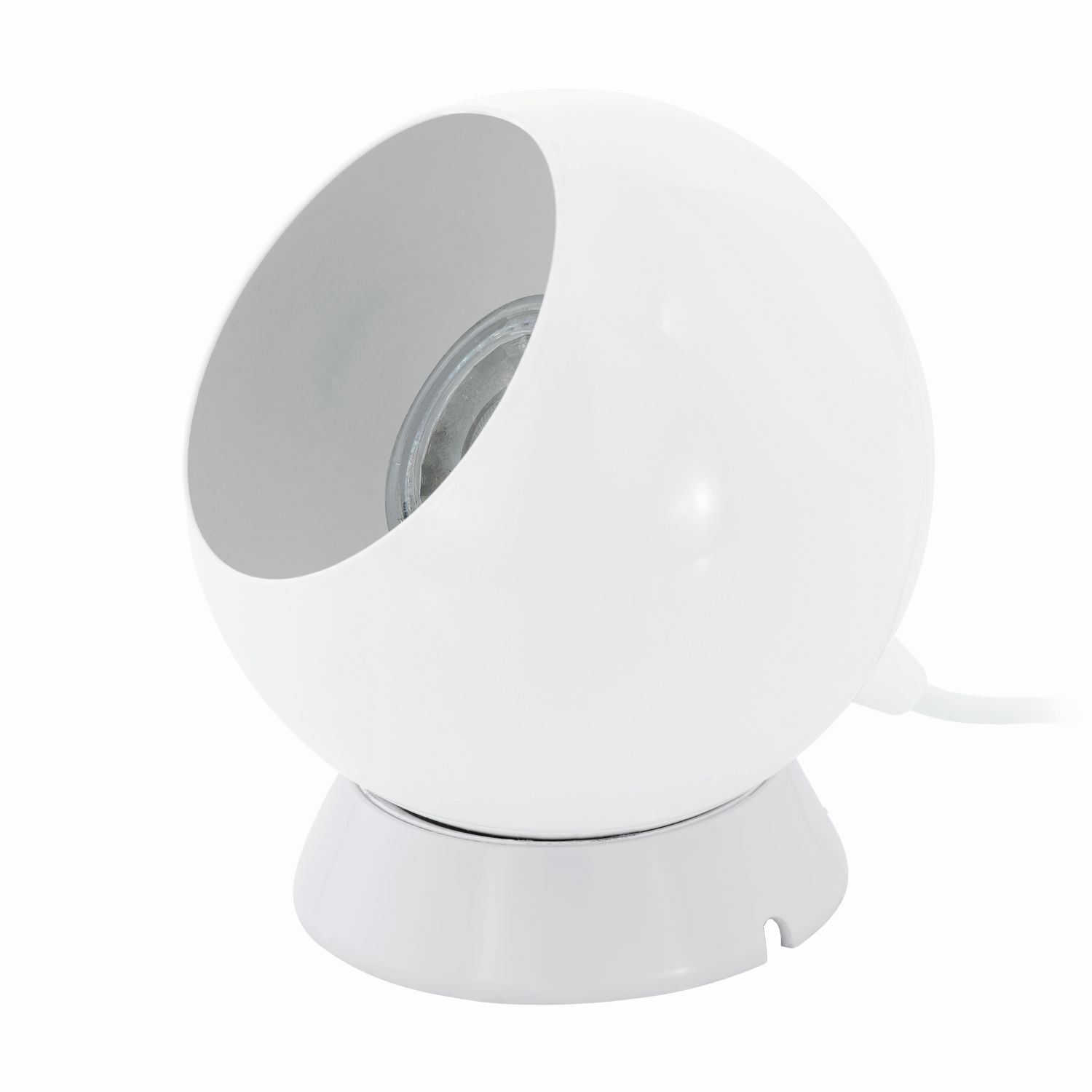 Lampe de table Petto 1 blanc Ø10,5cm