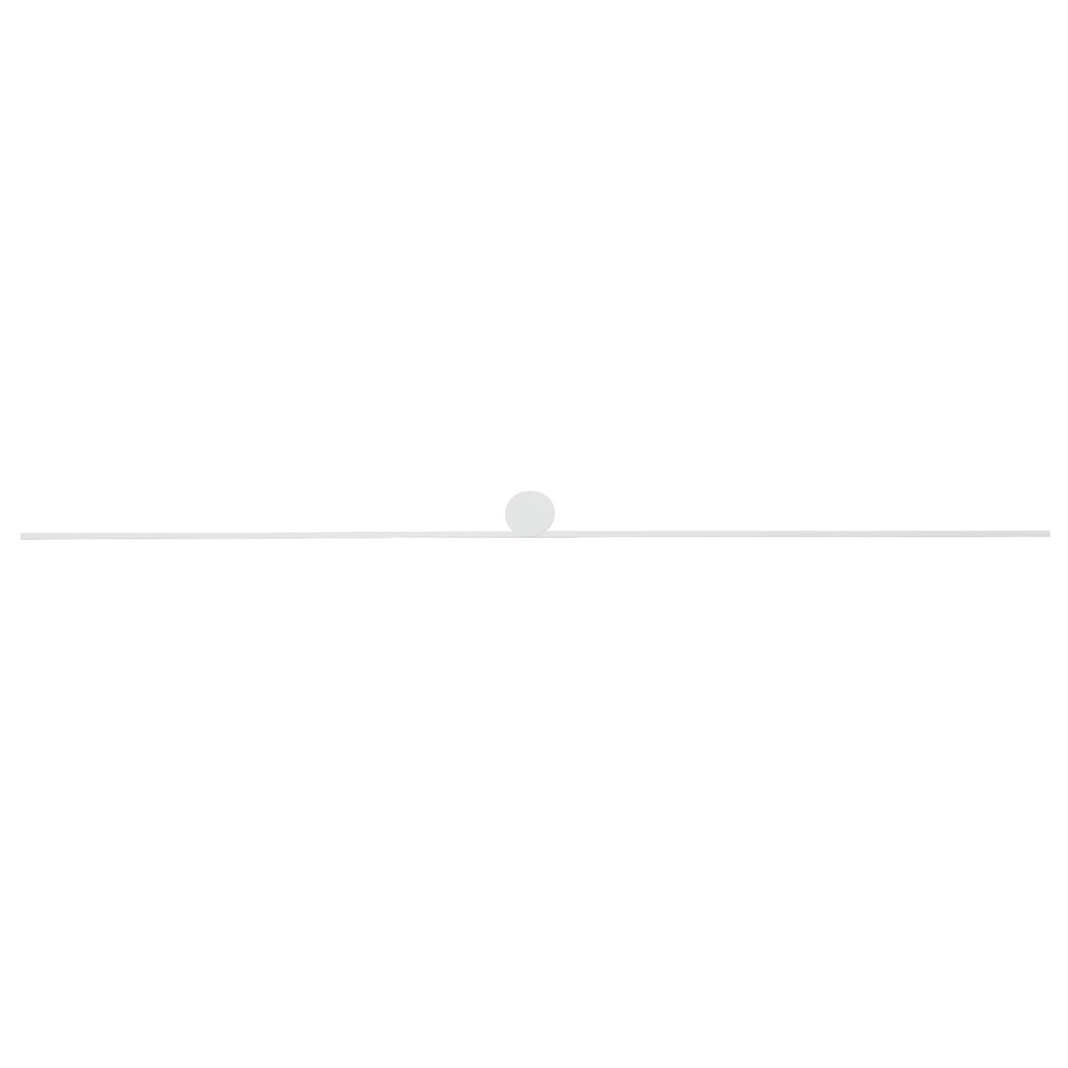 LED Wandleuchte Weiß Aluminium B:120 cm 3000 K 750 lm