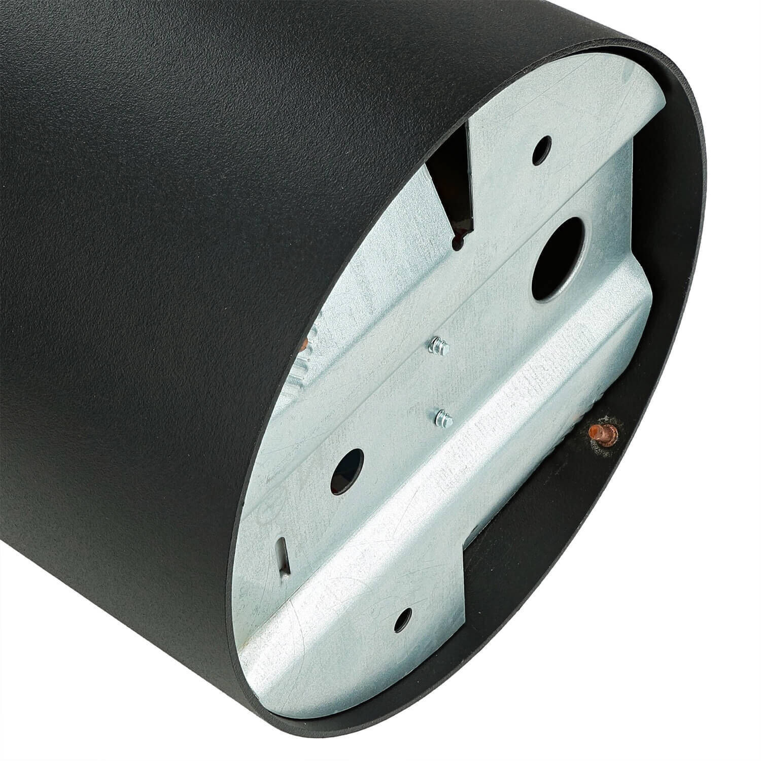 Moderner Deckenspot GU10 Metall in Schwarz Gold Aluminium