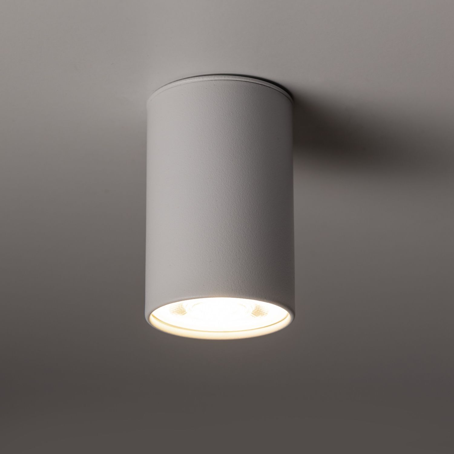 Plafonnier Blanc Métal GU10 Ø 5 cm rond H : 8 cm petit Deckenleuchte, Lampe