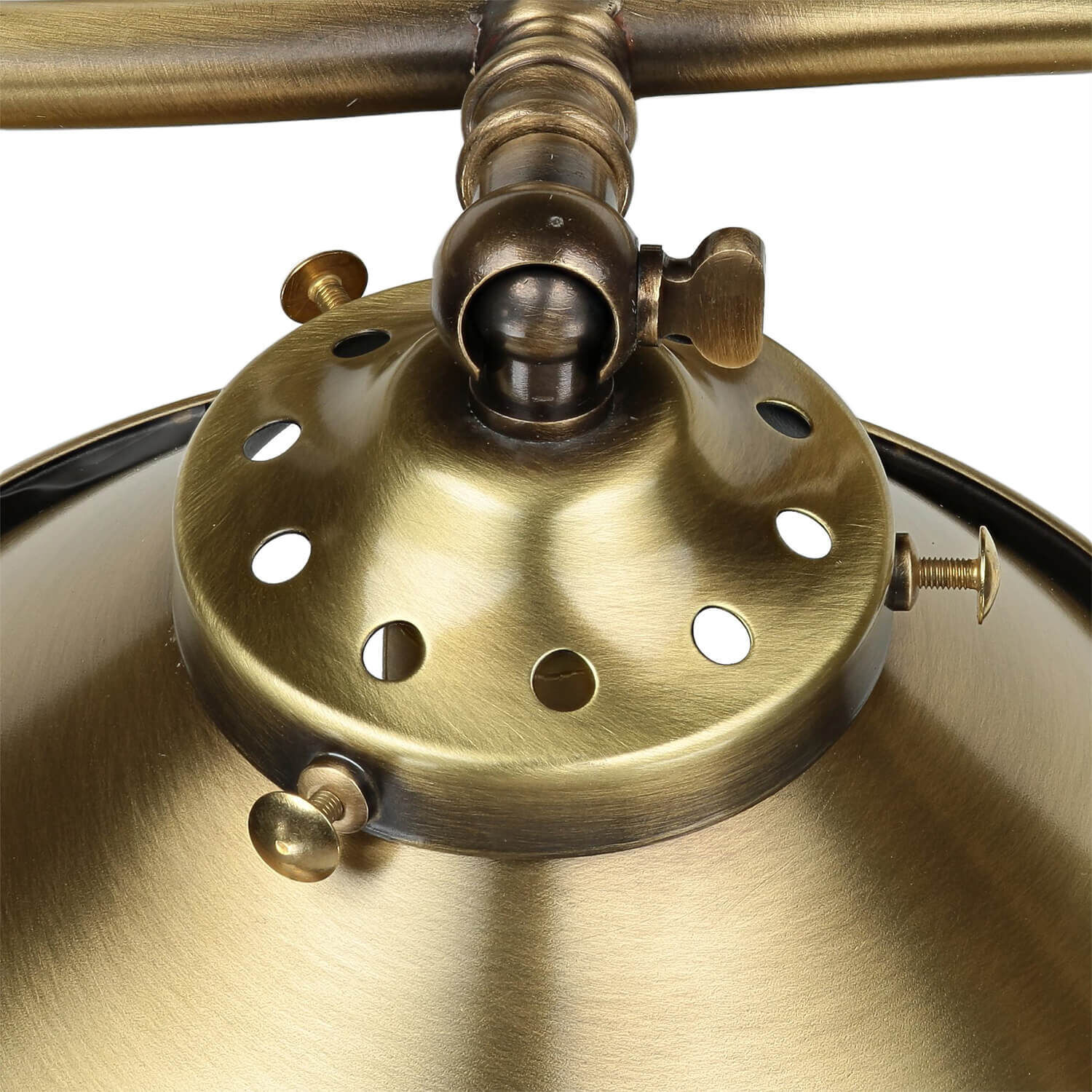 Premium Deckenleuchte Bronze Antik 3-flmg Bronze, Gerät, Deckenventilator, Schraube