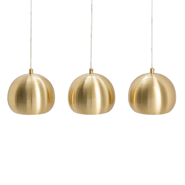 Wohnzimmerlampen Gold pendant, hängelampe, gold, cabinet light, glasglühbirne