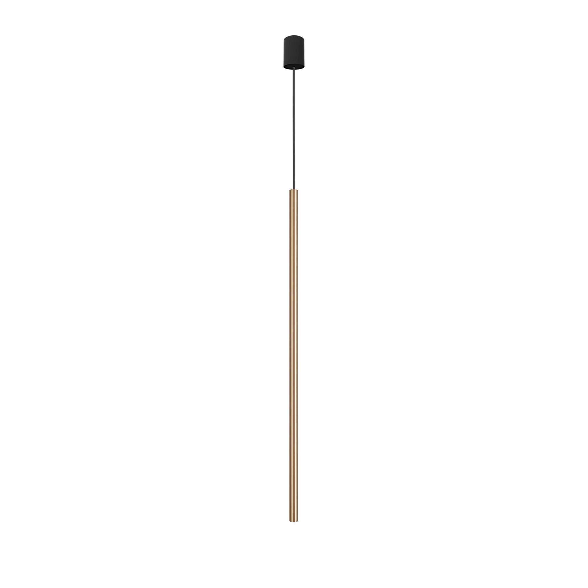 haengeleuchte-pendelleuchte-haengelampe-cult-1-flammig-schwarz-messing-modern-design-57-1-beleuchtung pendant, hängendes licht, gold, kupfer, zylindrisch
